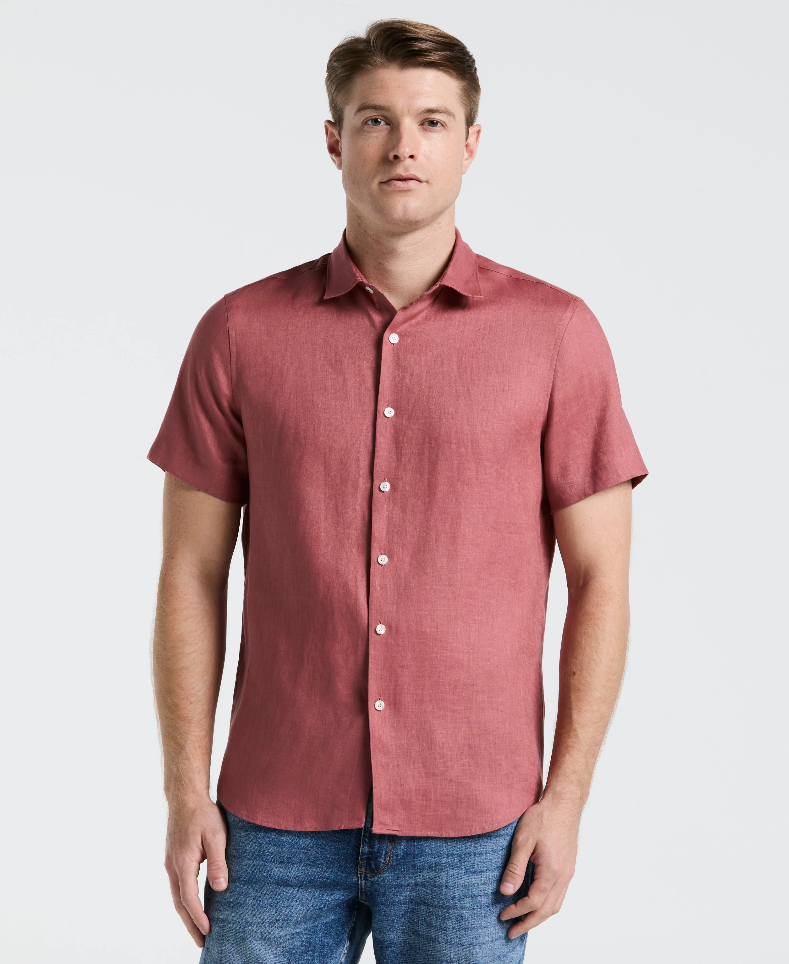 Solid Linen Shirt
