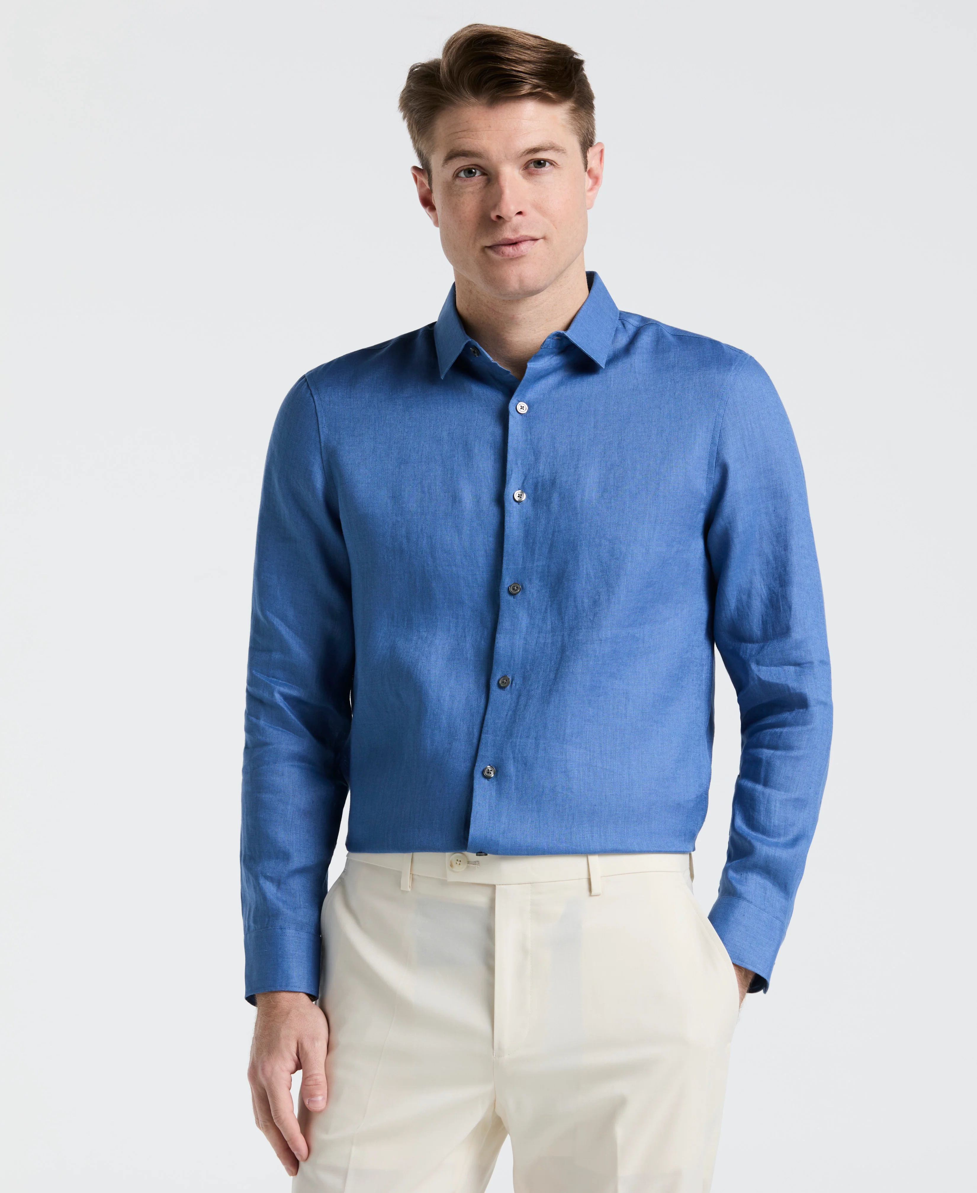 Solid Linen Shirt