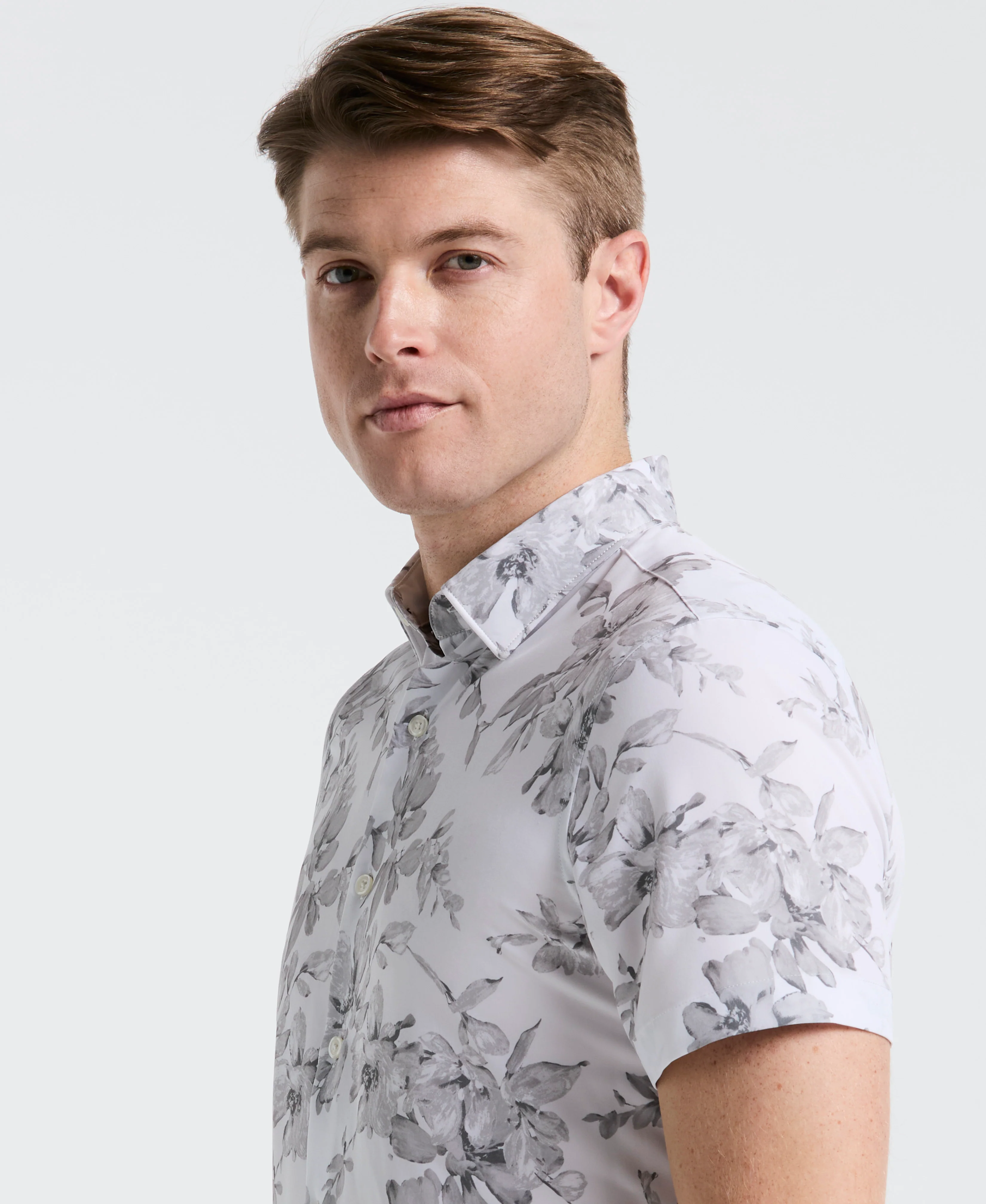 Slim Fit Floral Shirt