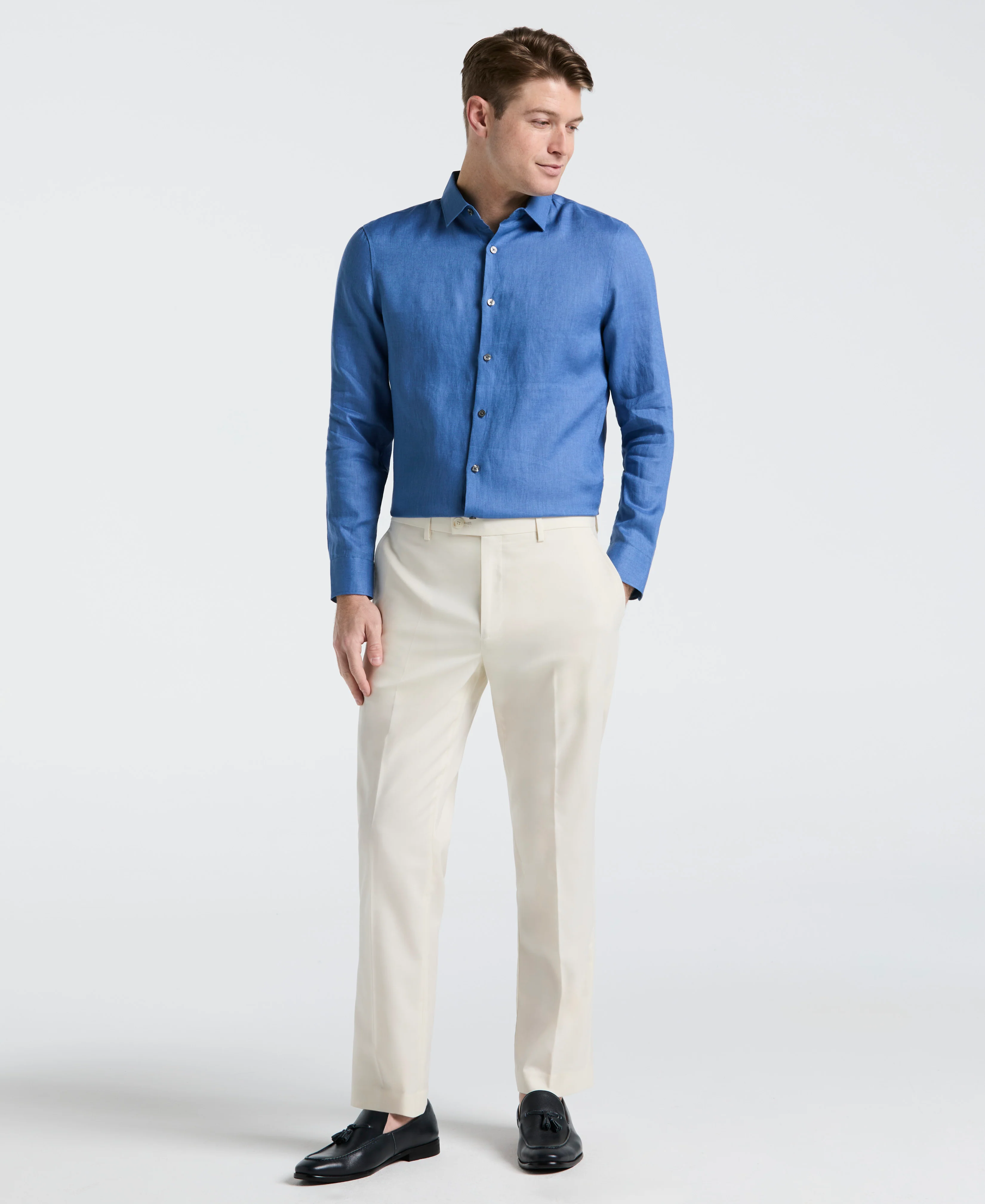 Solid Linen Shirt