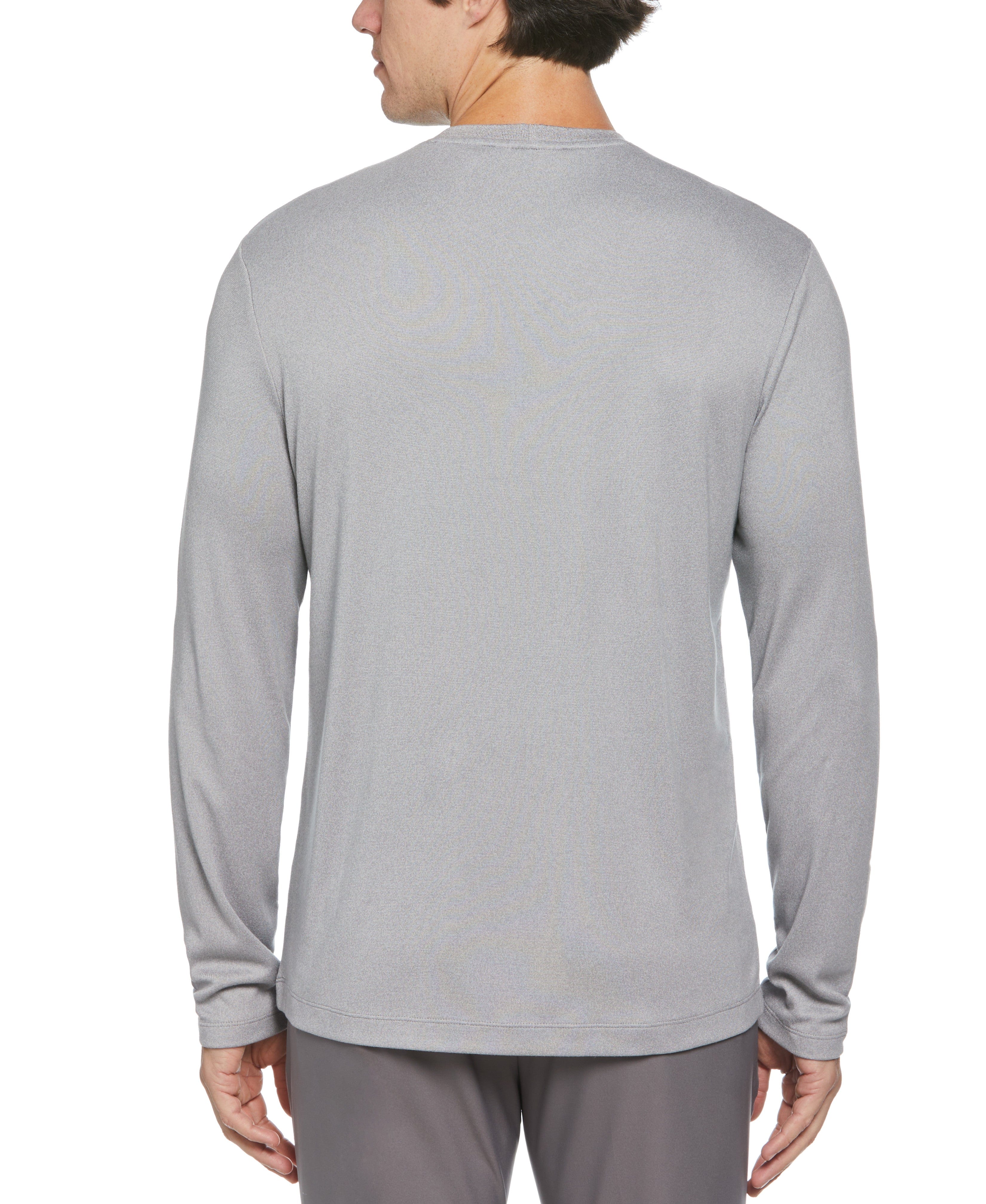Heather Ribbed Crewneck Shirt