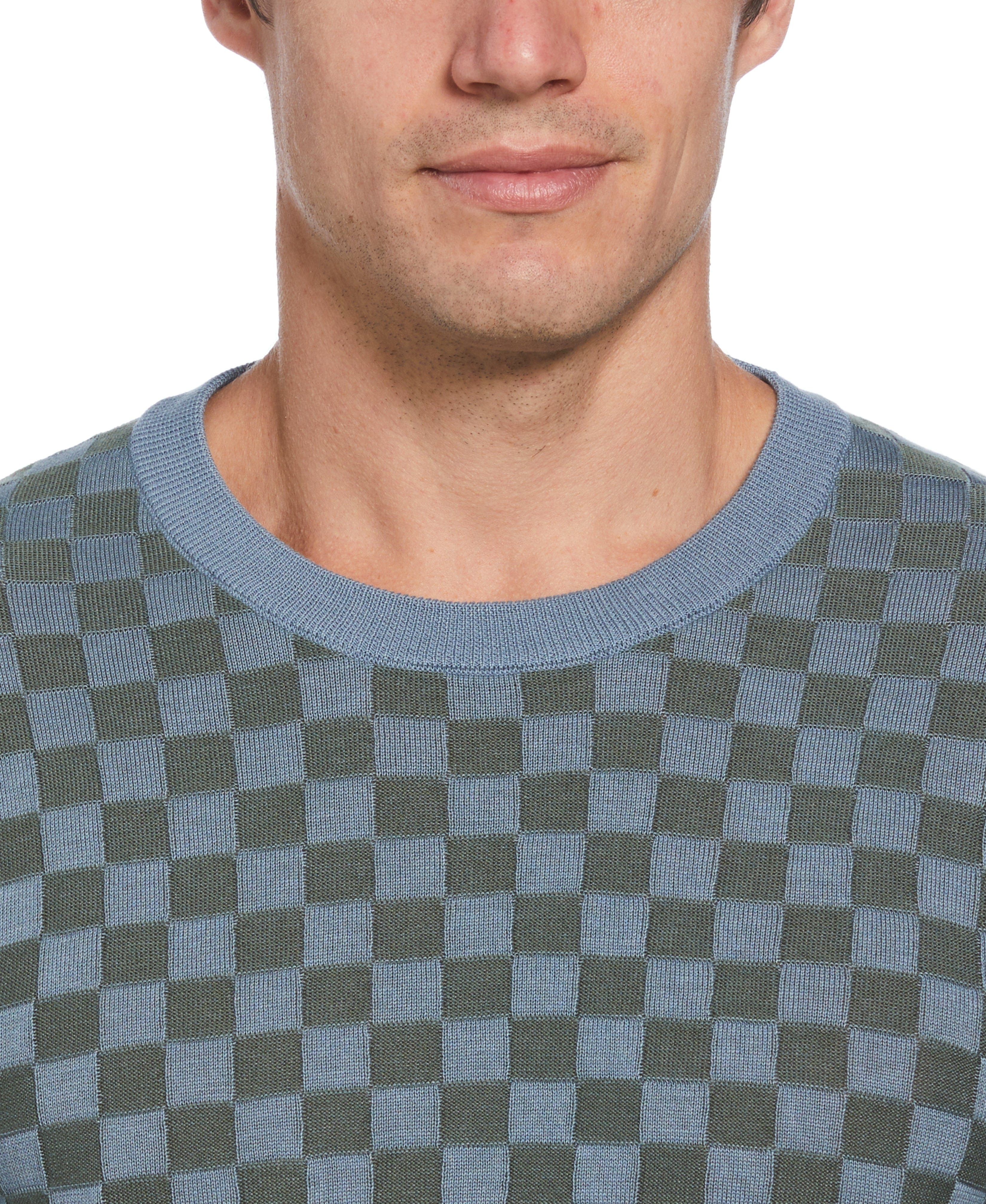 Tua X Perry Ellis Collaboration Crew Neck Sweater Tee