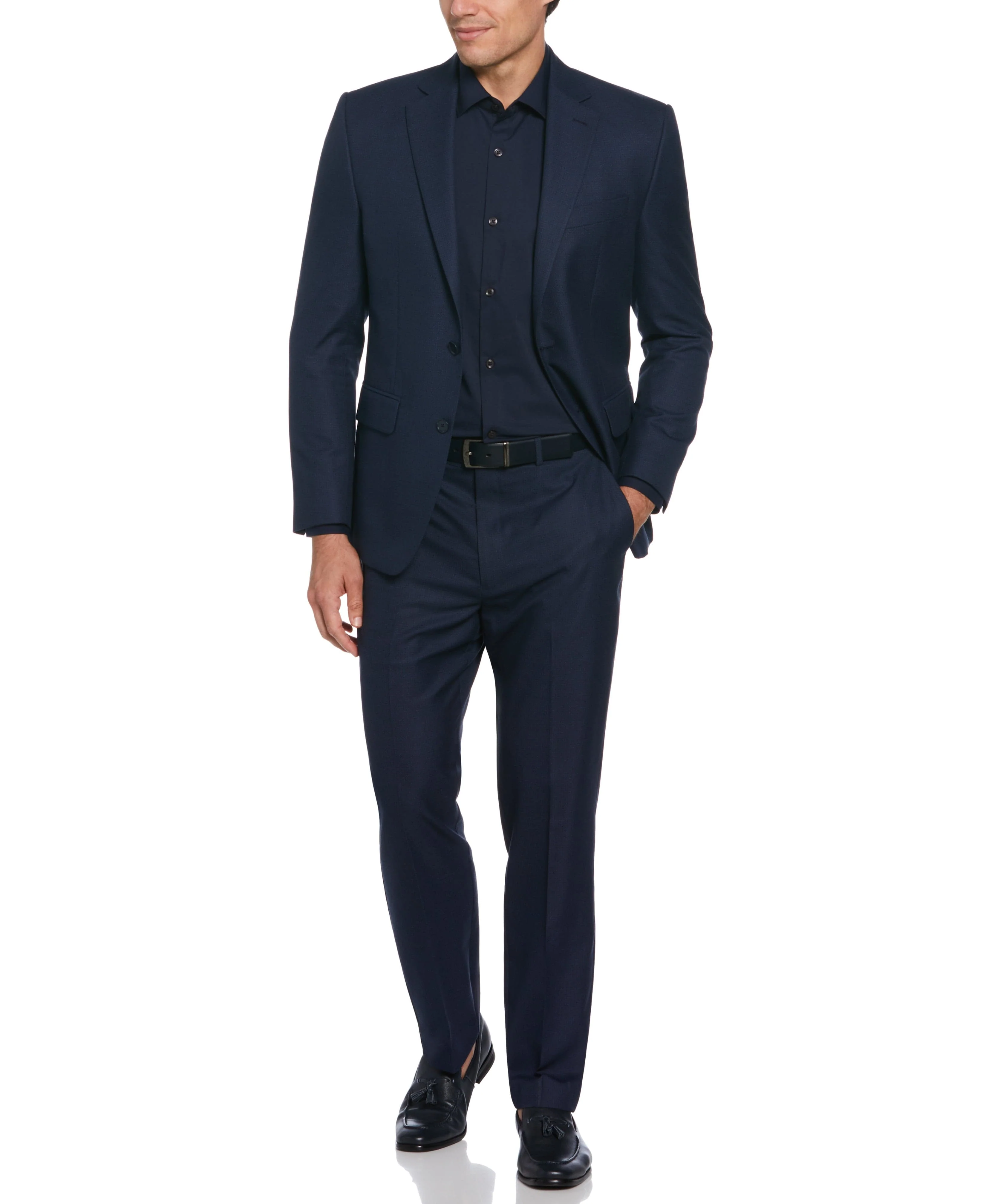 Performance Stretch Notched Lapel Suit Jacket
