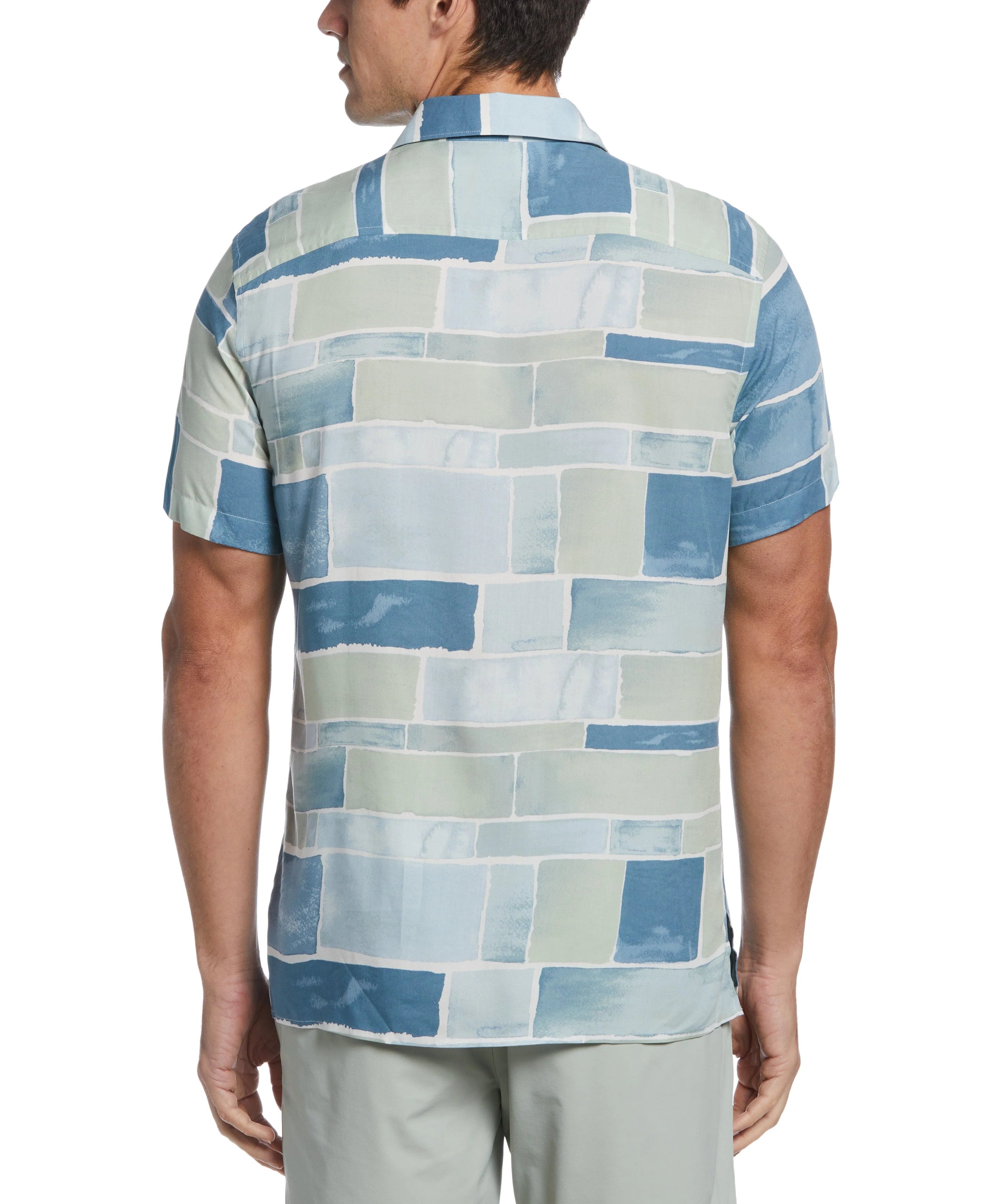 Soft Brick Print Shirt