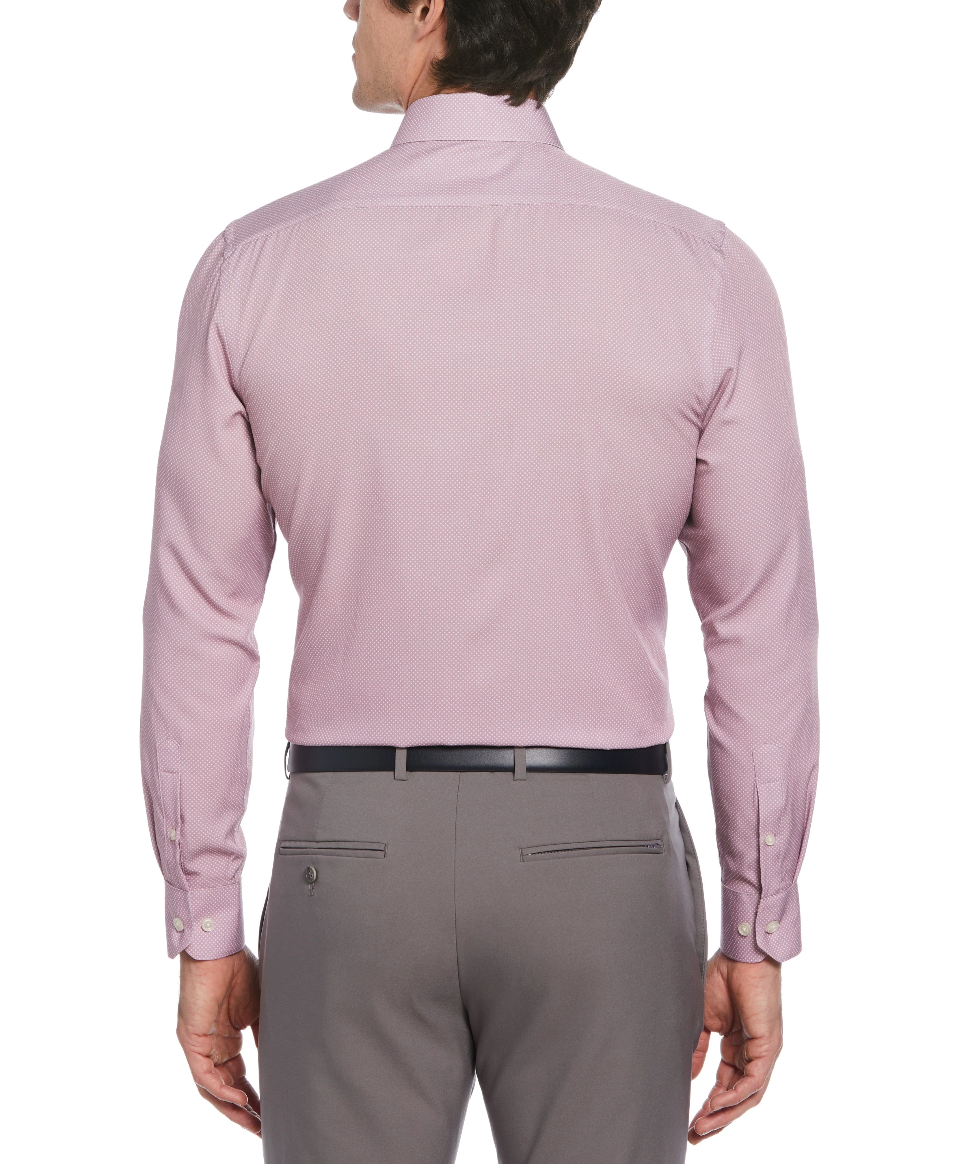 Slim Fit Total Stretch Dot Dress Shirt