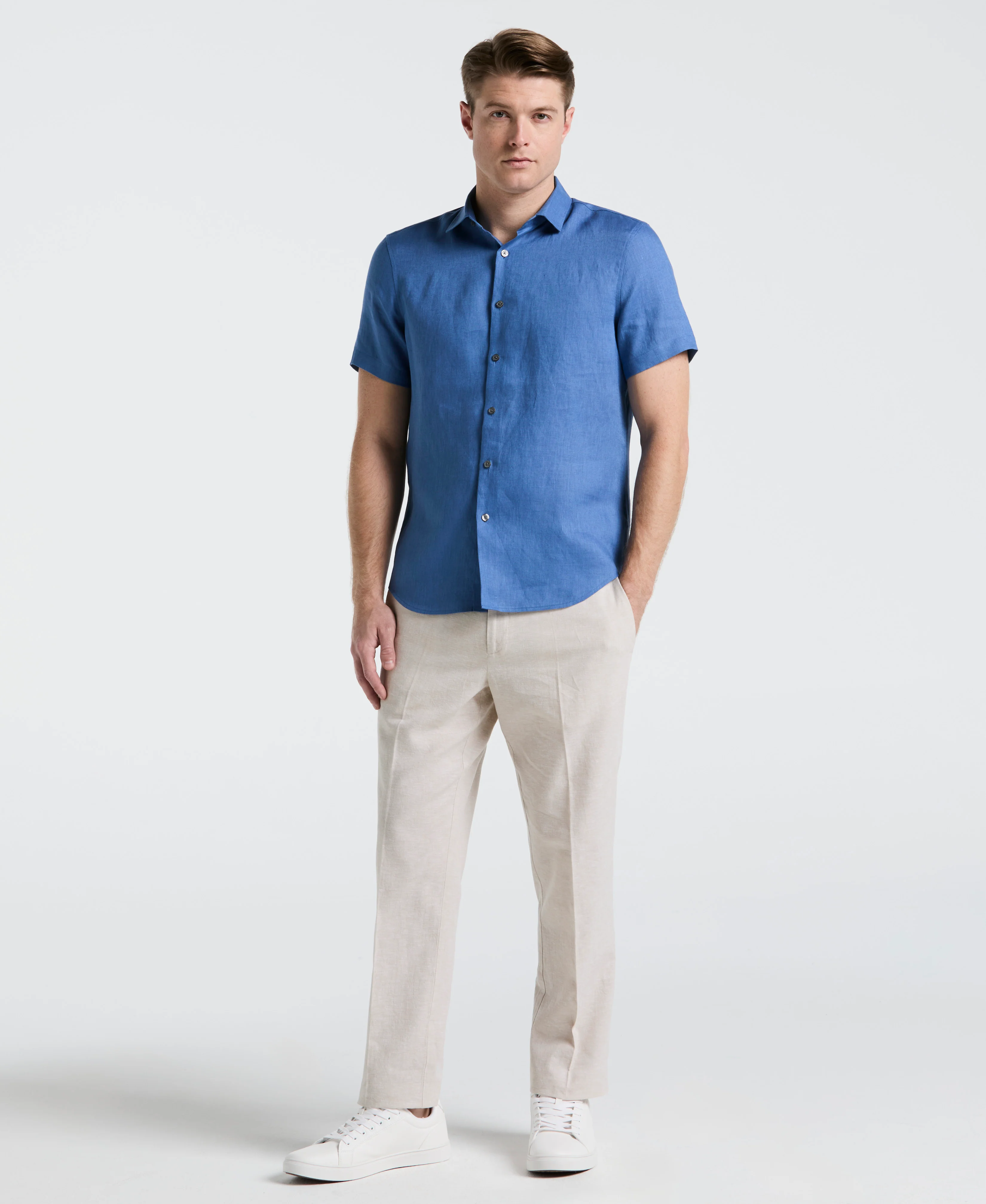 Solid Linen Shirt