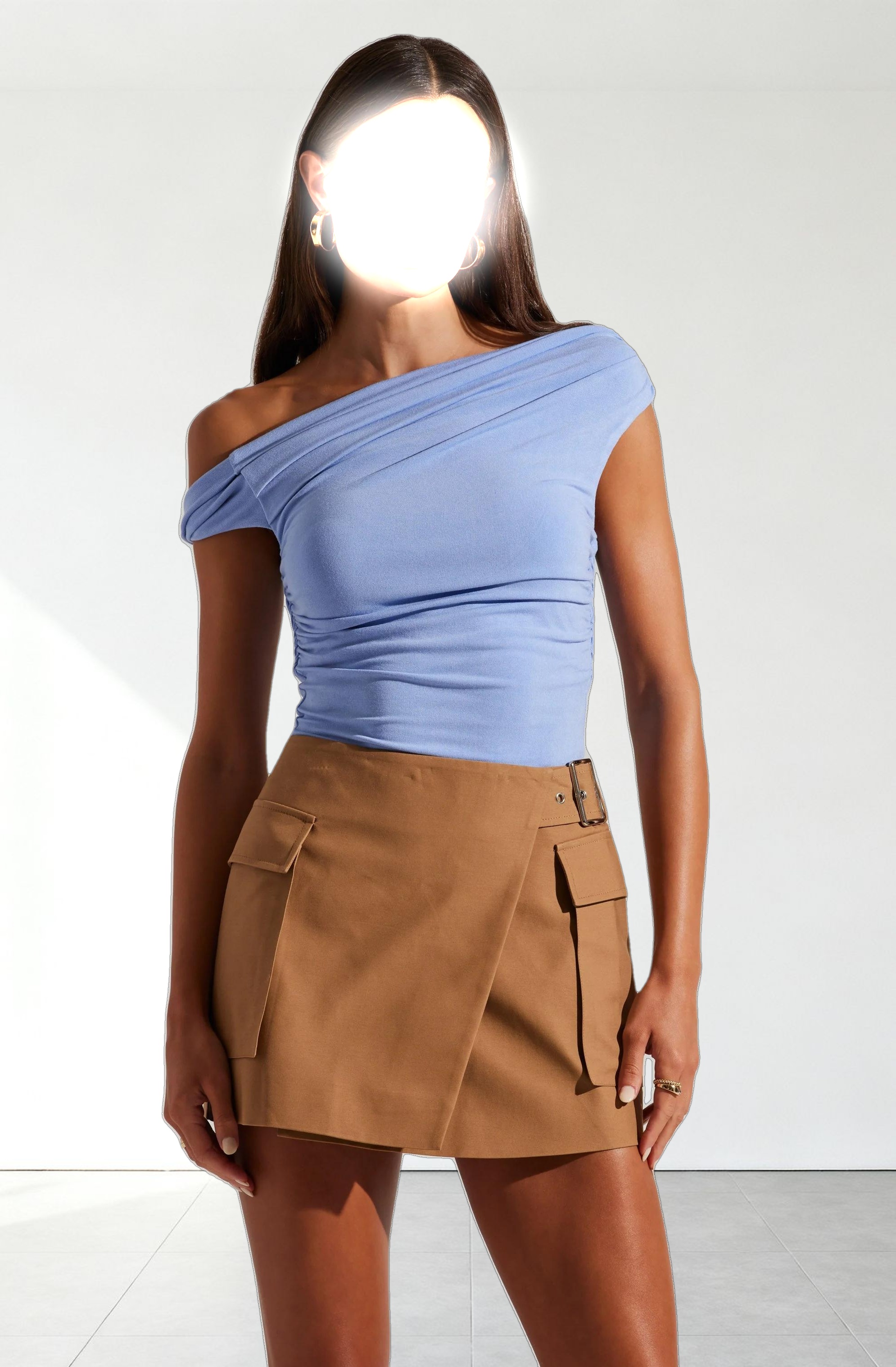 Fiora Asymmetrical Bodysuit