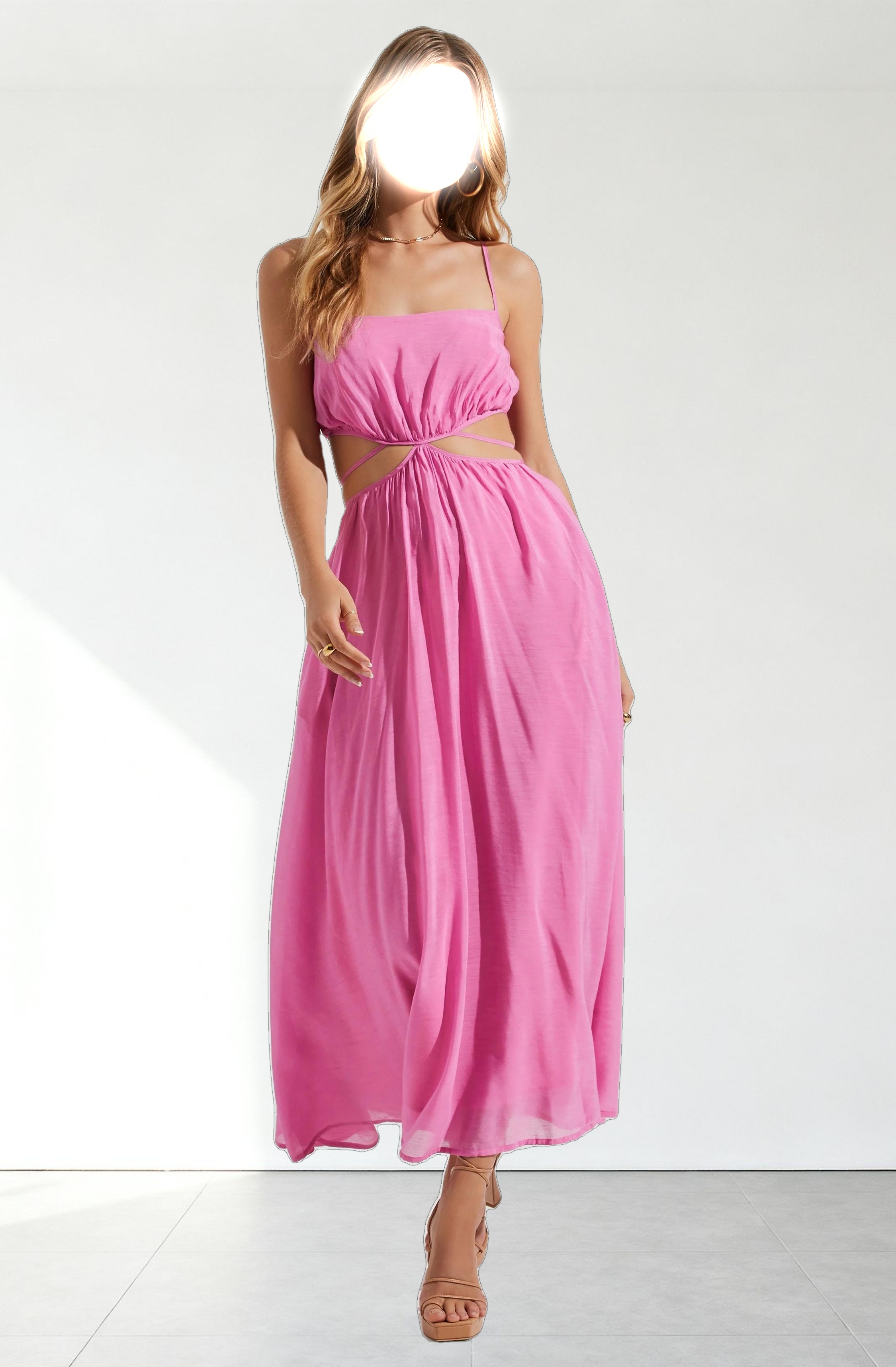 Sanger Cutout Midi Dress