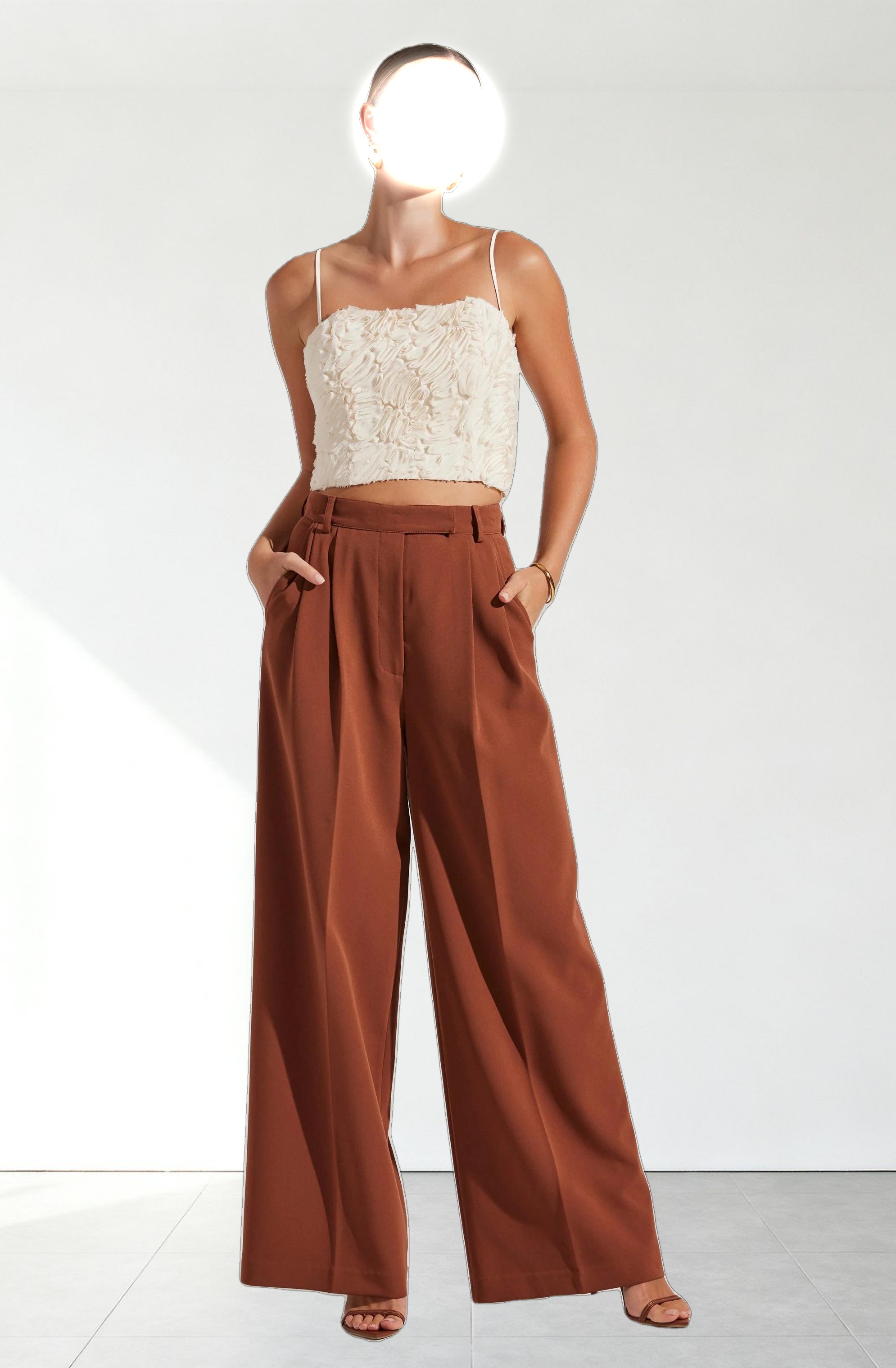 Milani Wide Leg Trouser Pants