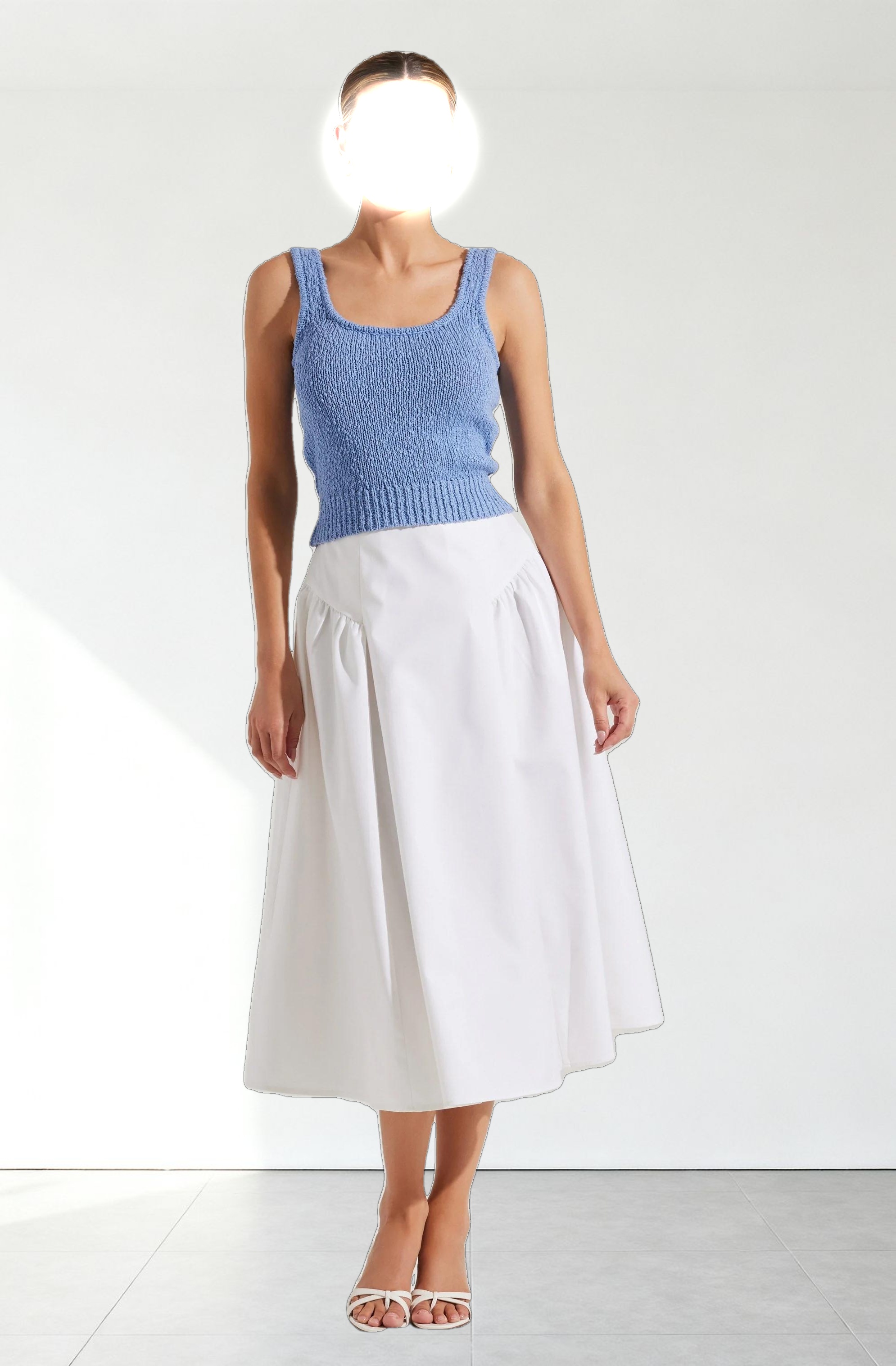 Virgo Textured Sweater Tank