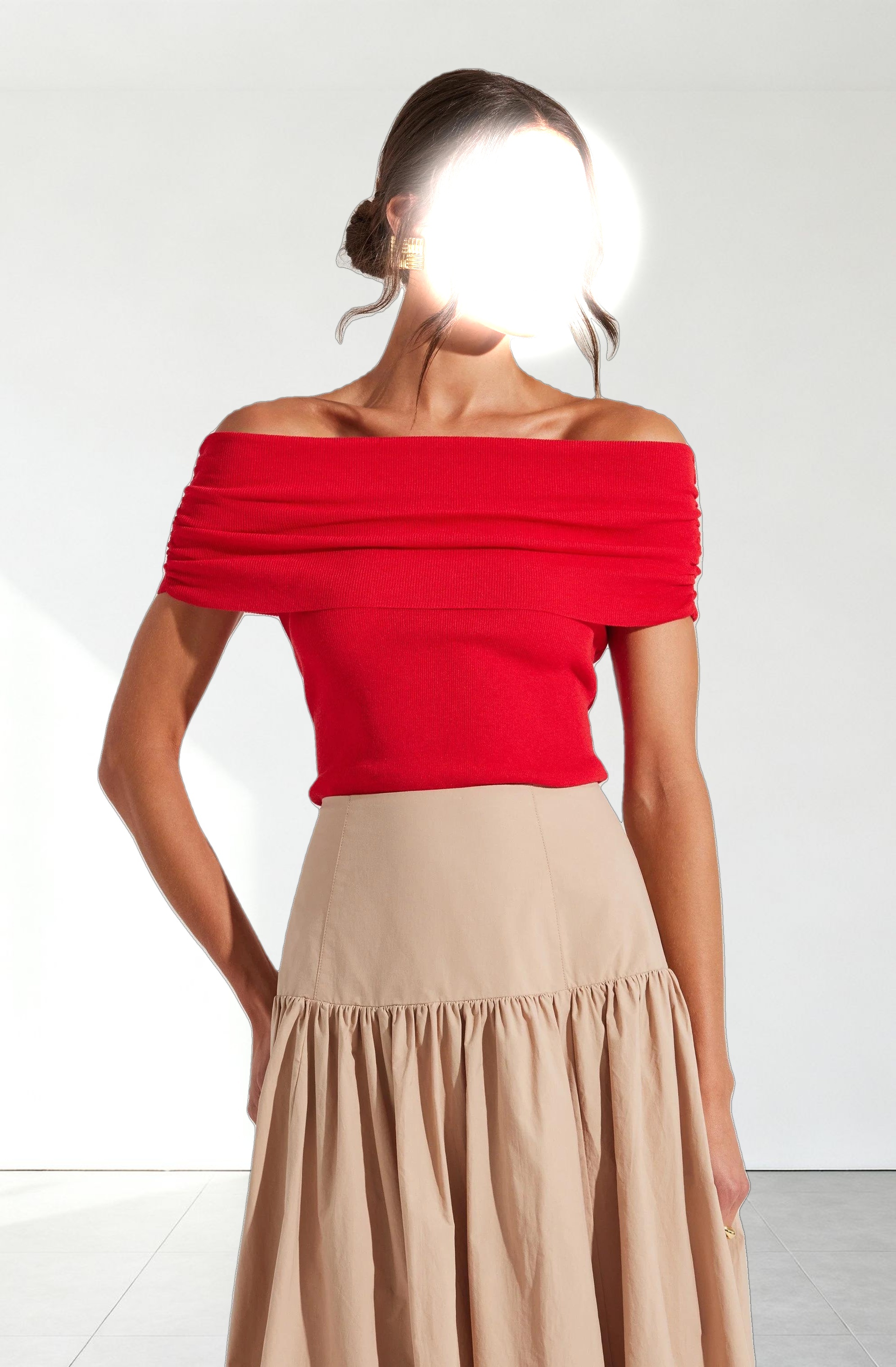 Kylin Off Shoulder Sweater Top