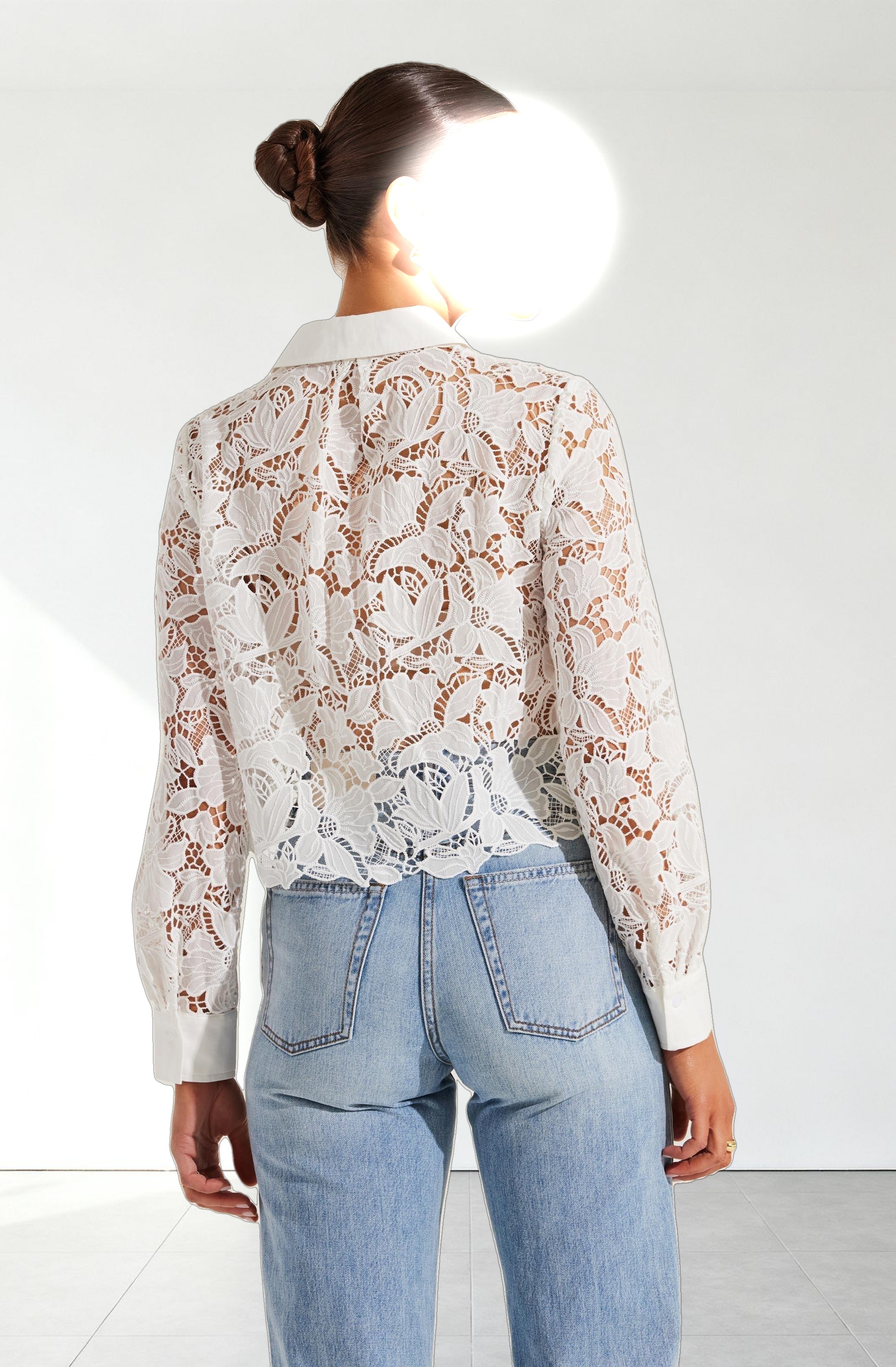 Isabis Floral Lace Top
