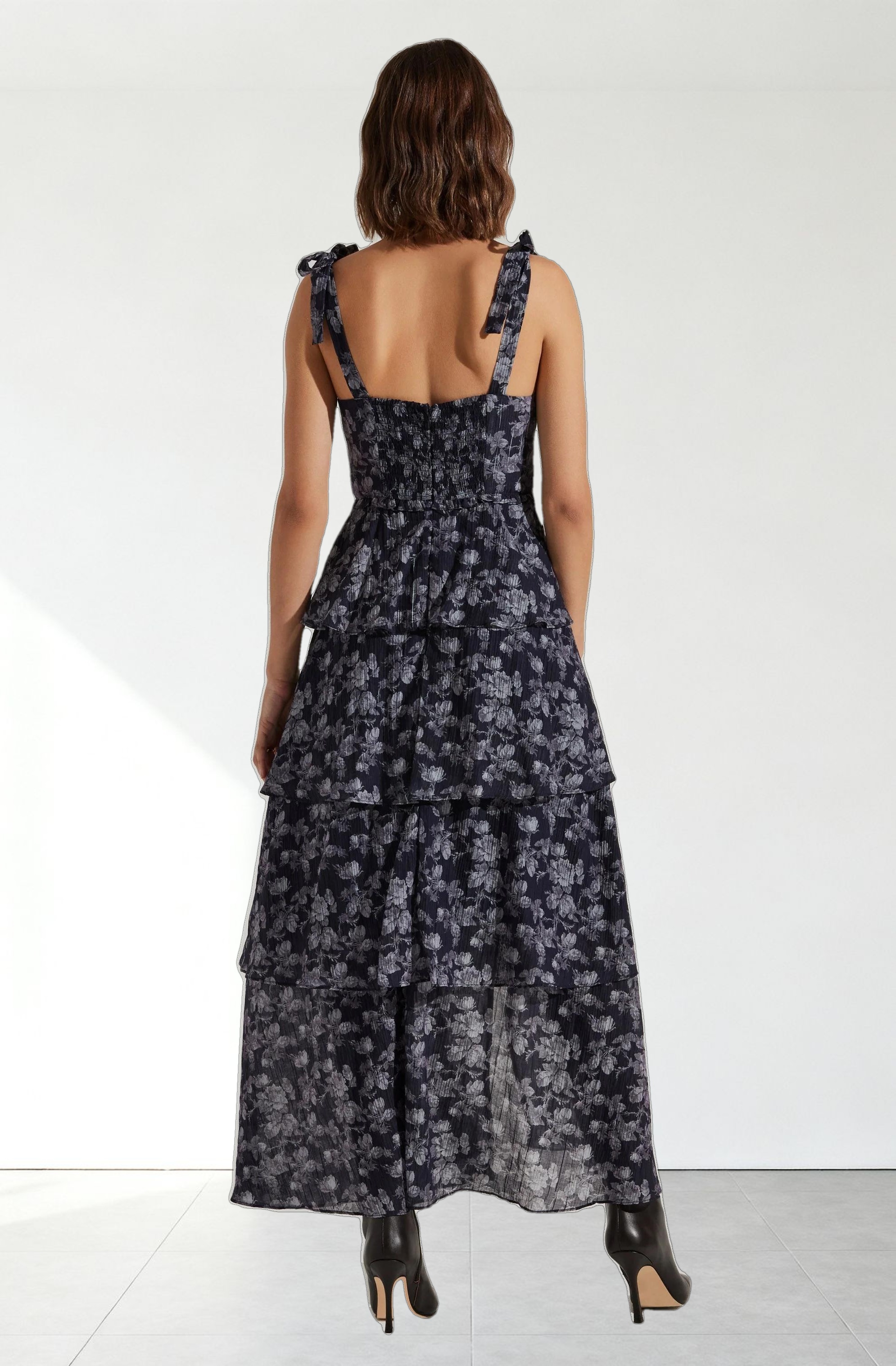 Mellorie Floral Tiered Maxi Dress