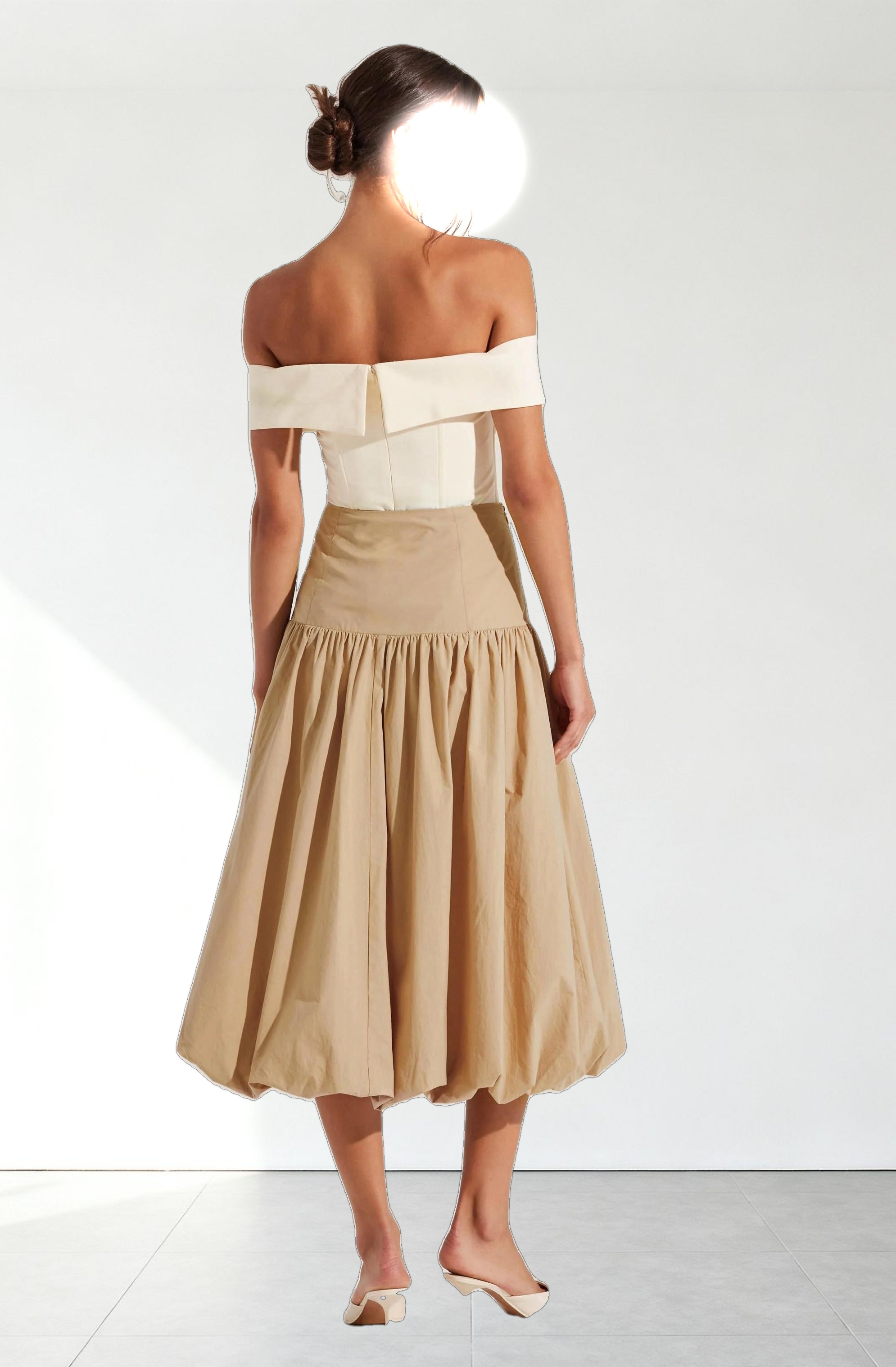 Telayna Off Shoulder Bow Top