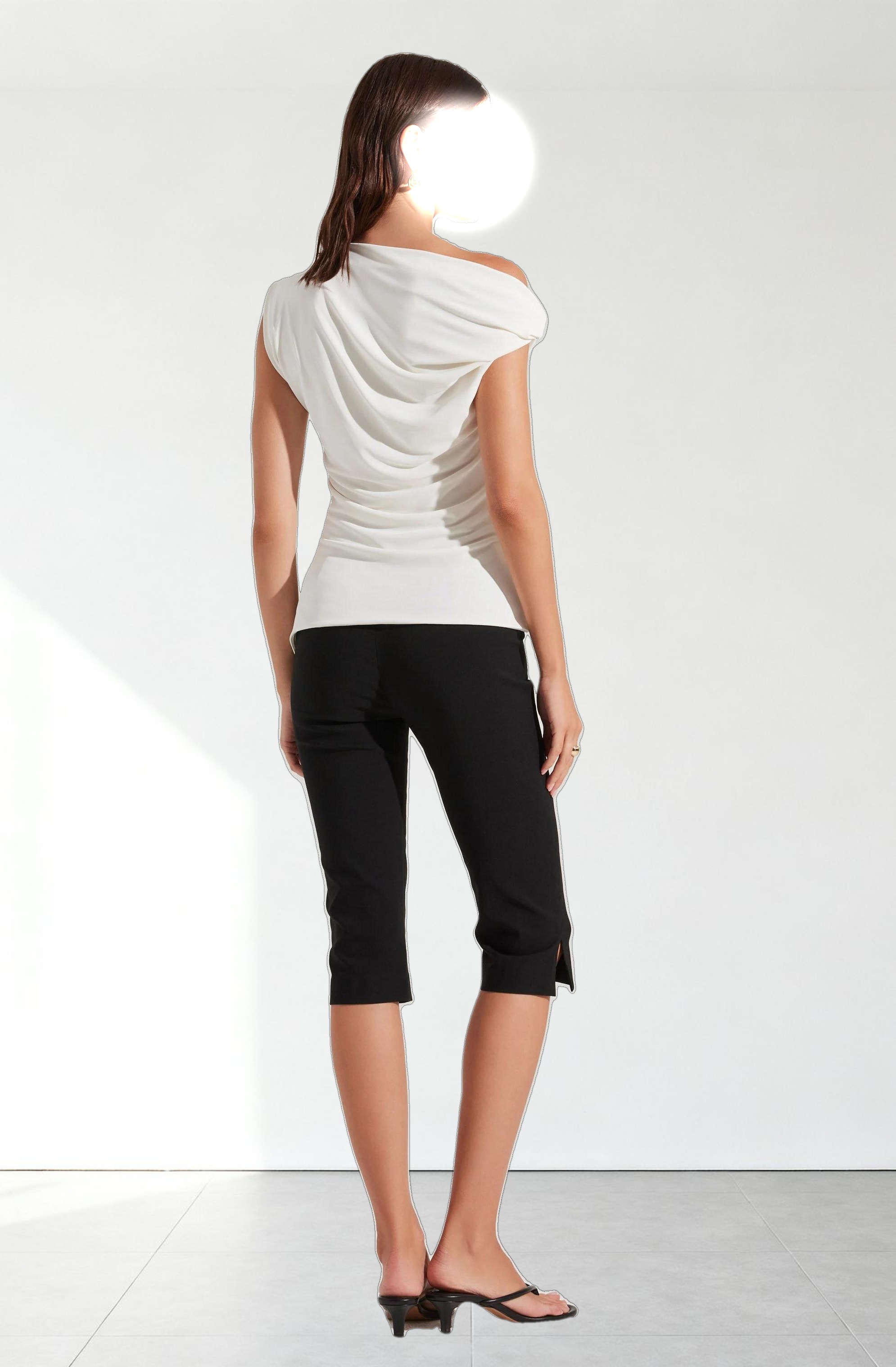 Aphra Twisted Off Shoulder Top