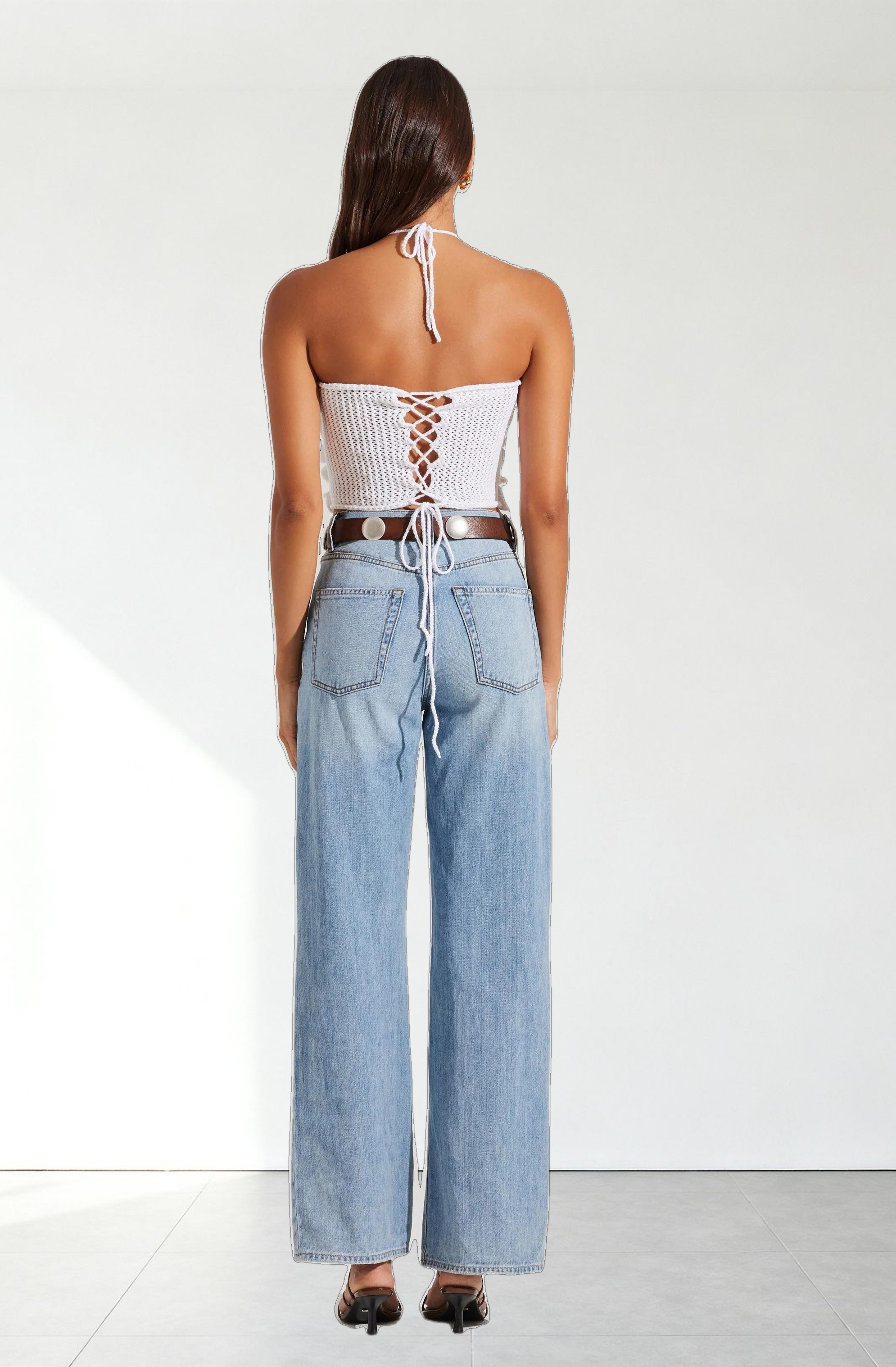 Primula Crochet 3D Floral Top