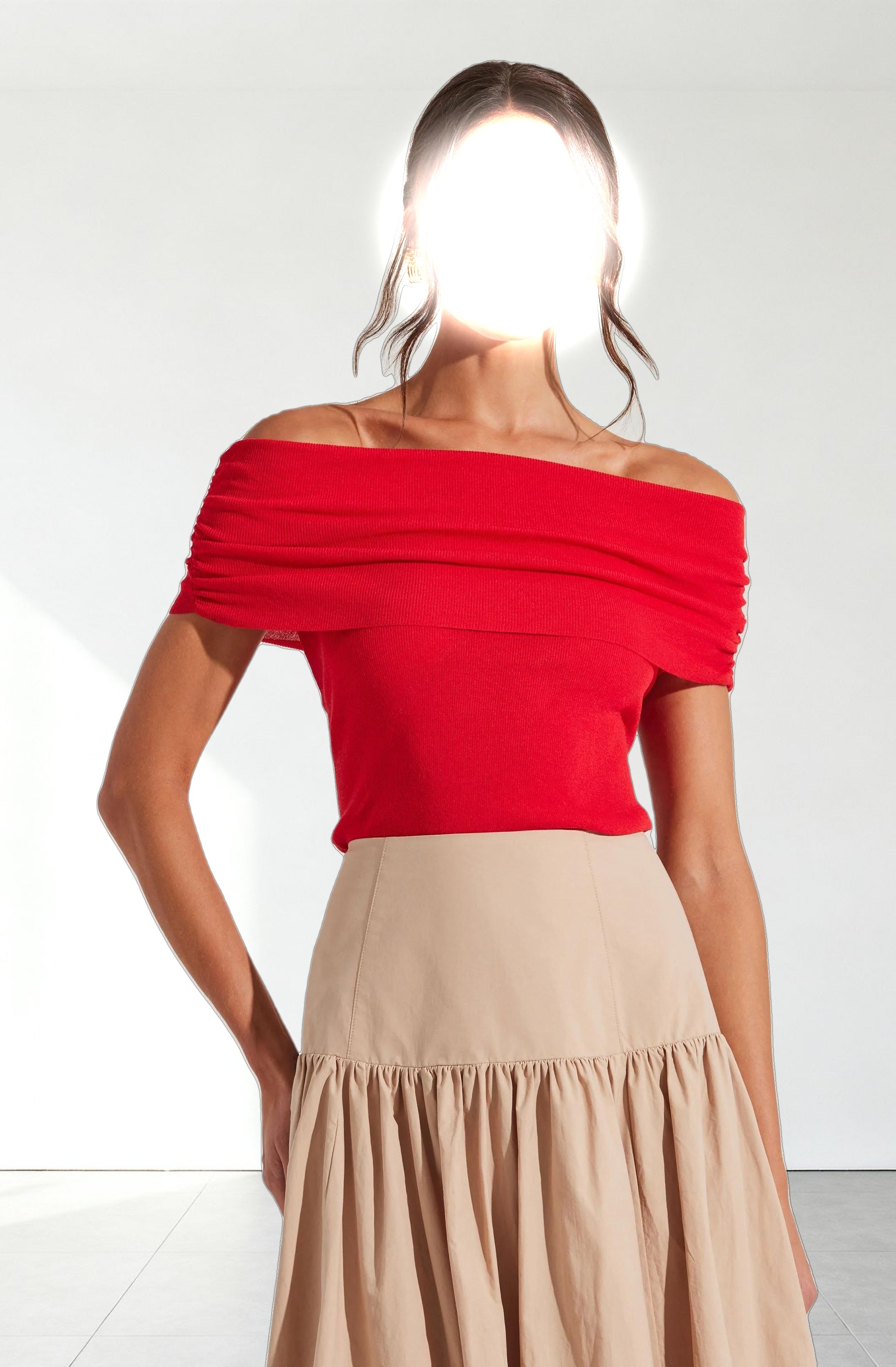 Kylin Off Shoulder Sweater Top