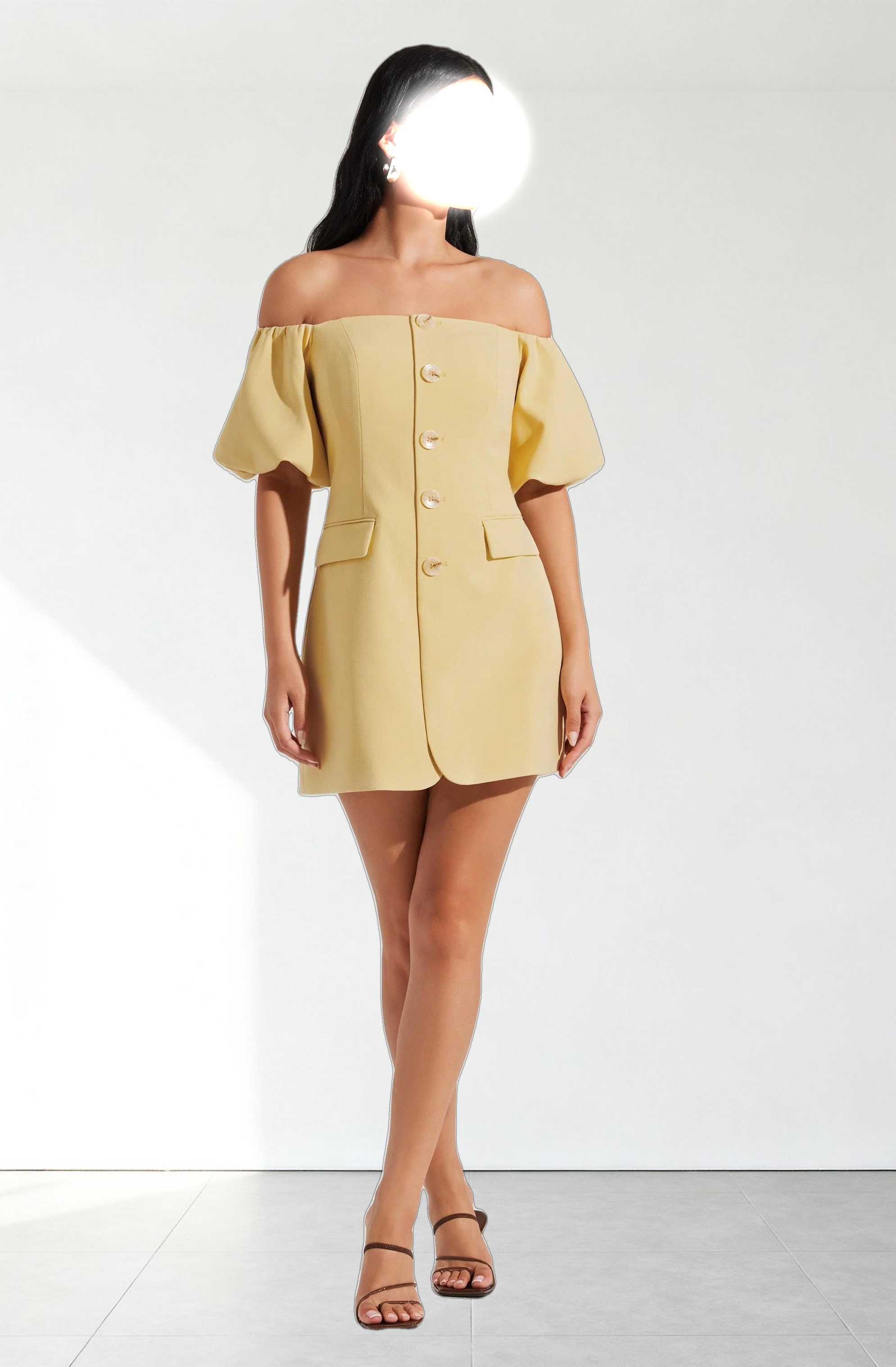 Biviana Off Shoulder Mini Dress