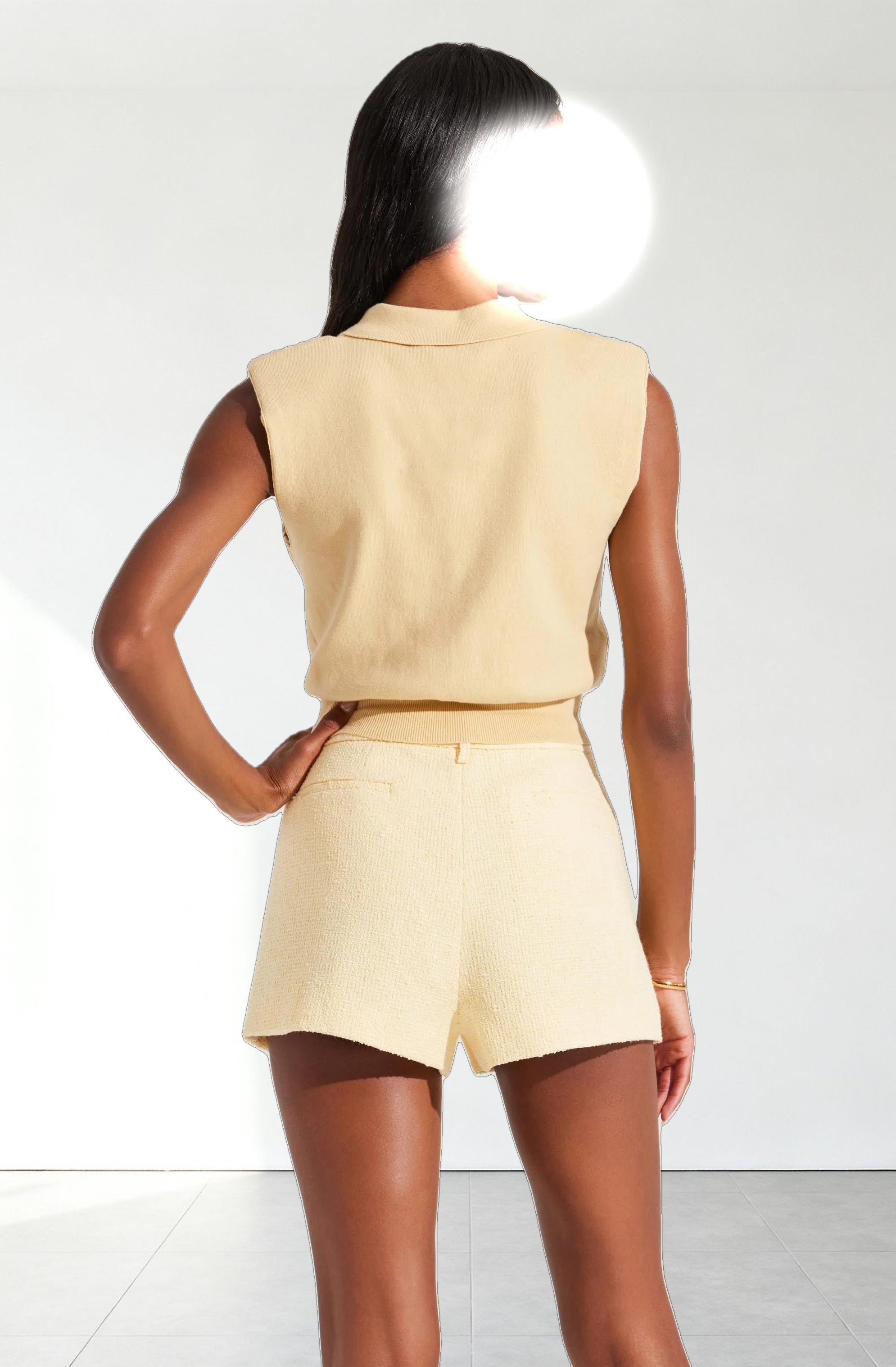 Kori Bow Embellished Sweater Top