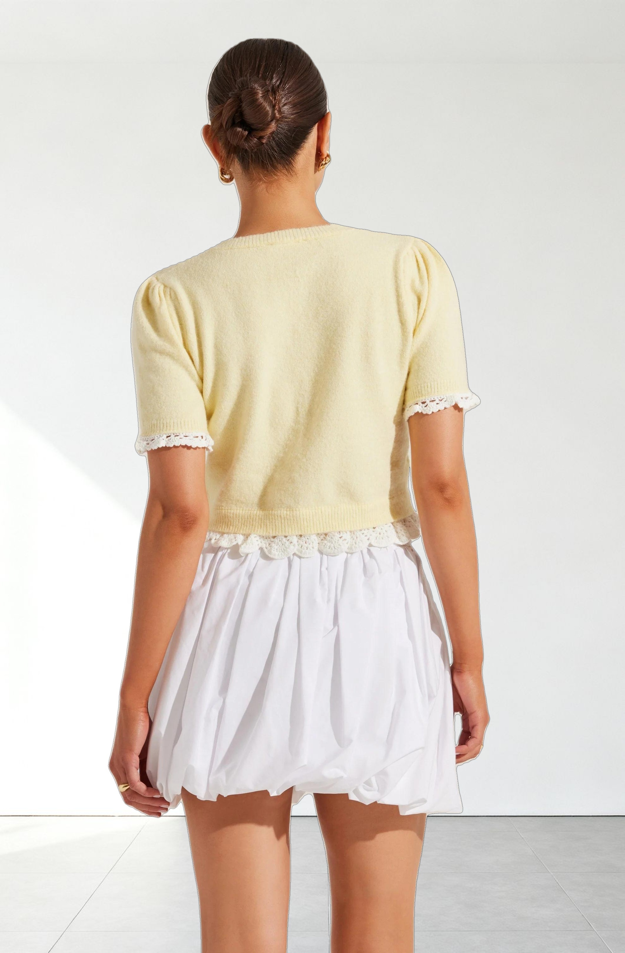 Libi Bubble Mini Skirt