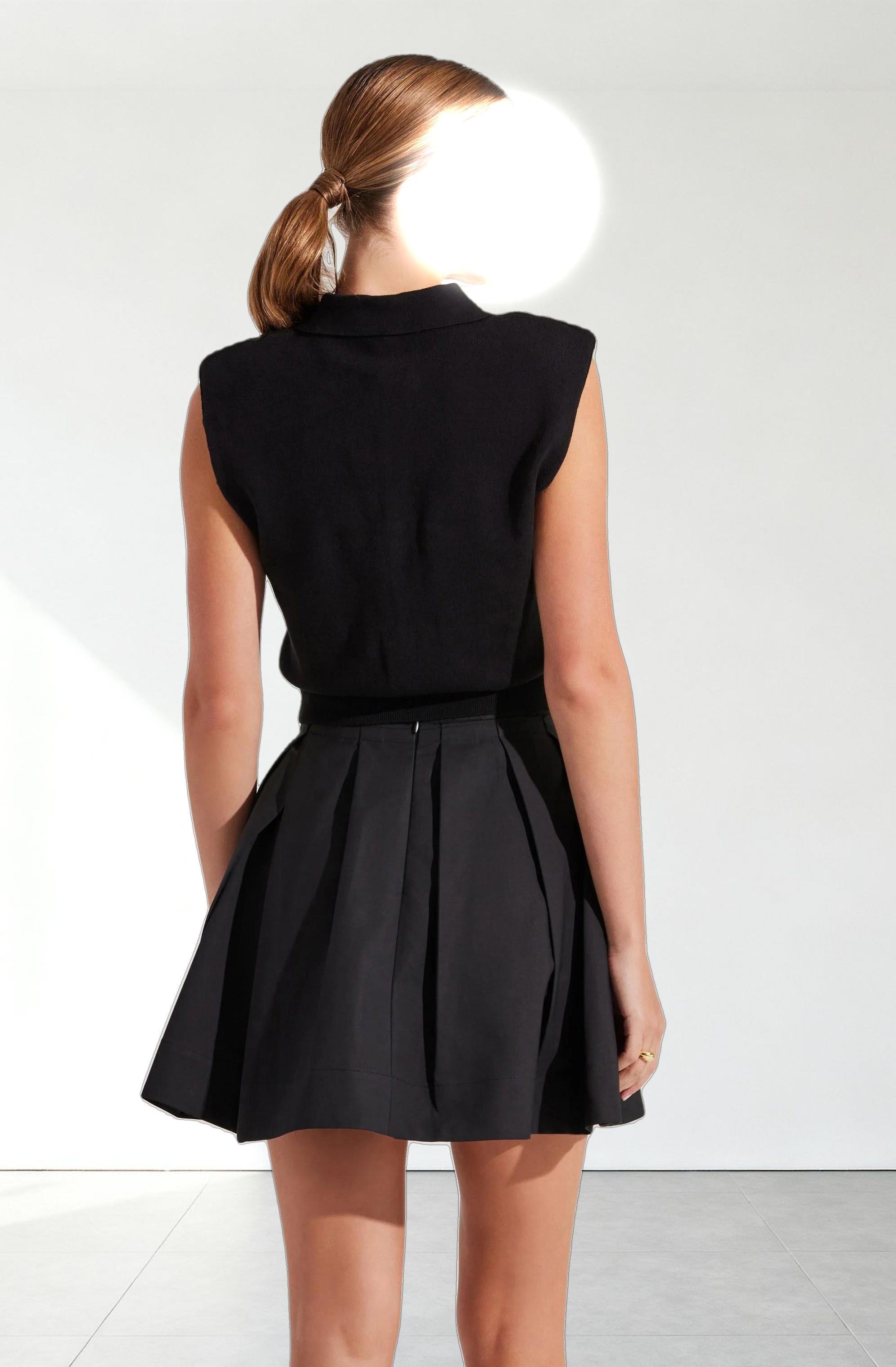 Kori Bow Embellished Sweater Top