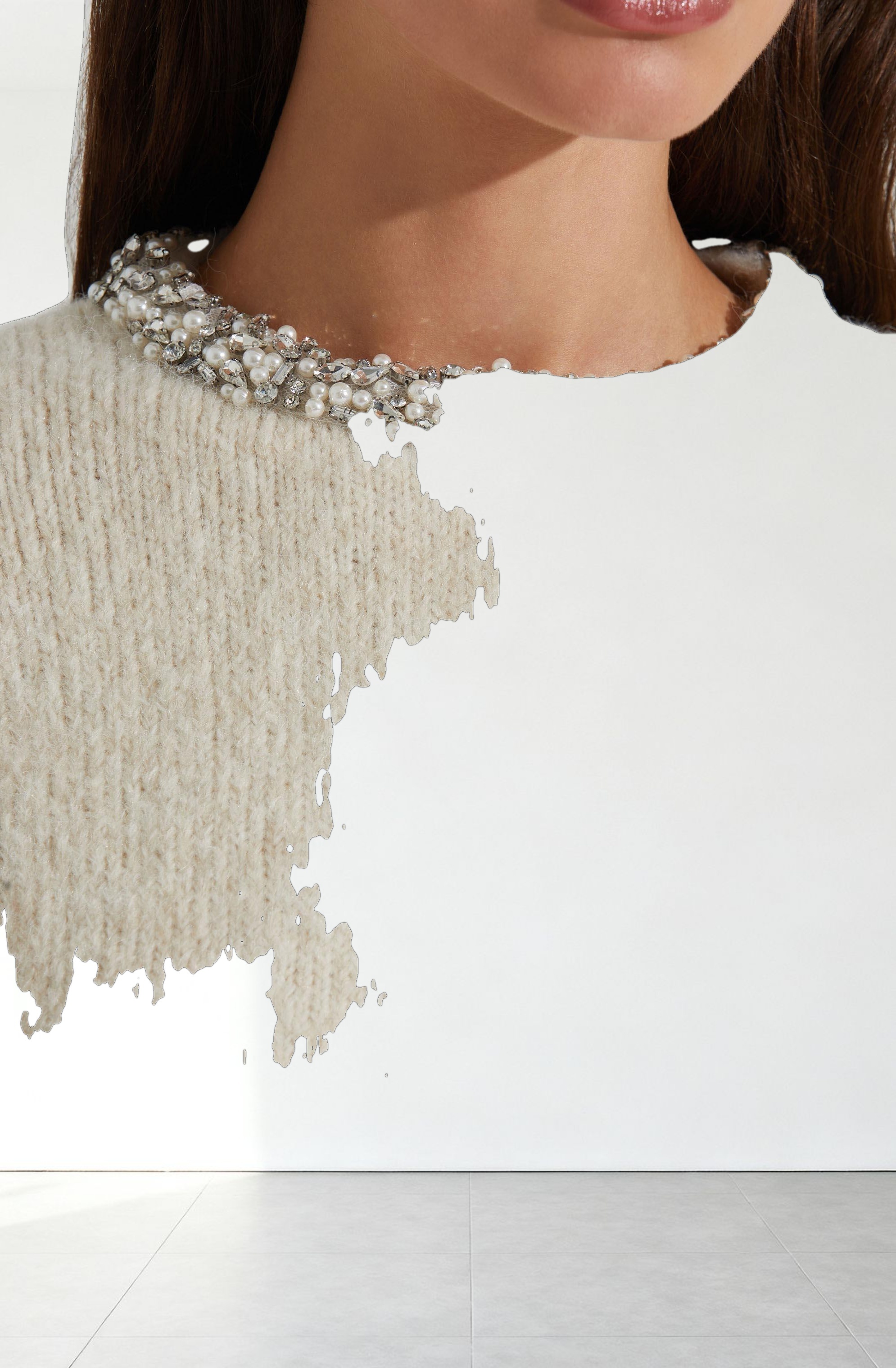 Rowyn Embellished Collar Sweater