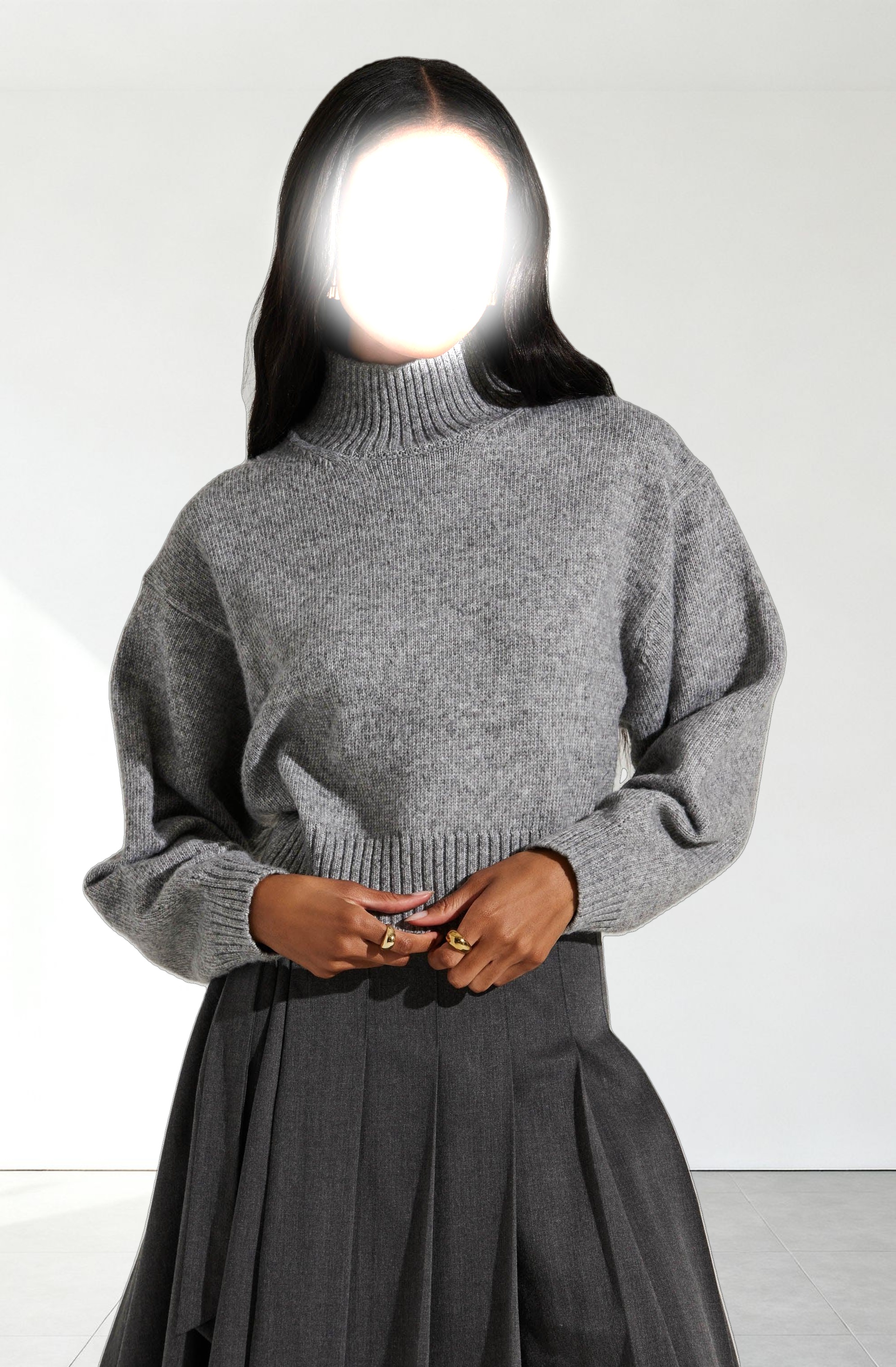 Fiala Mock Neck Sweater