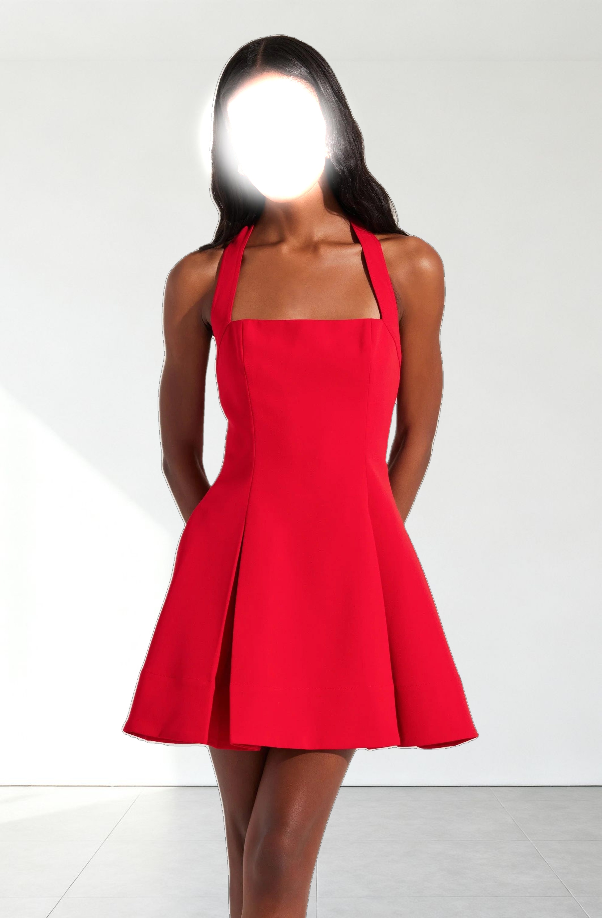 Lilibeth Halter Neck Mini Dress