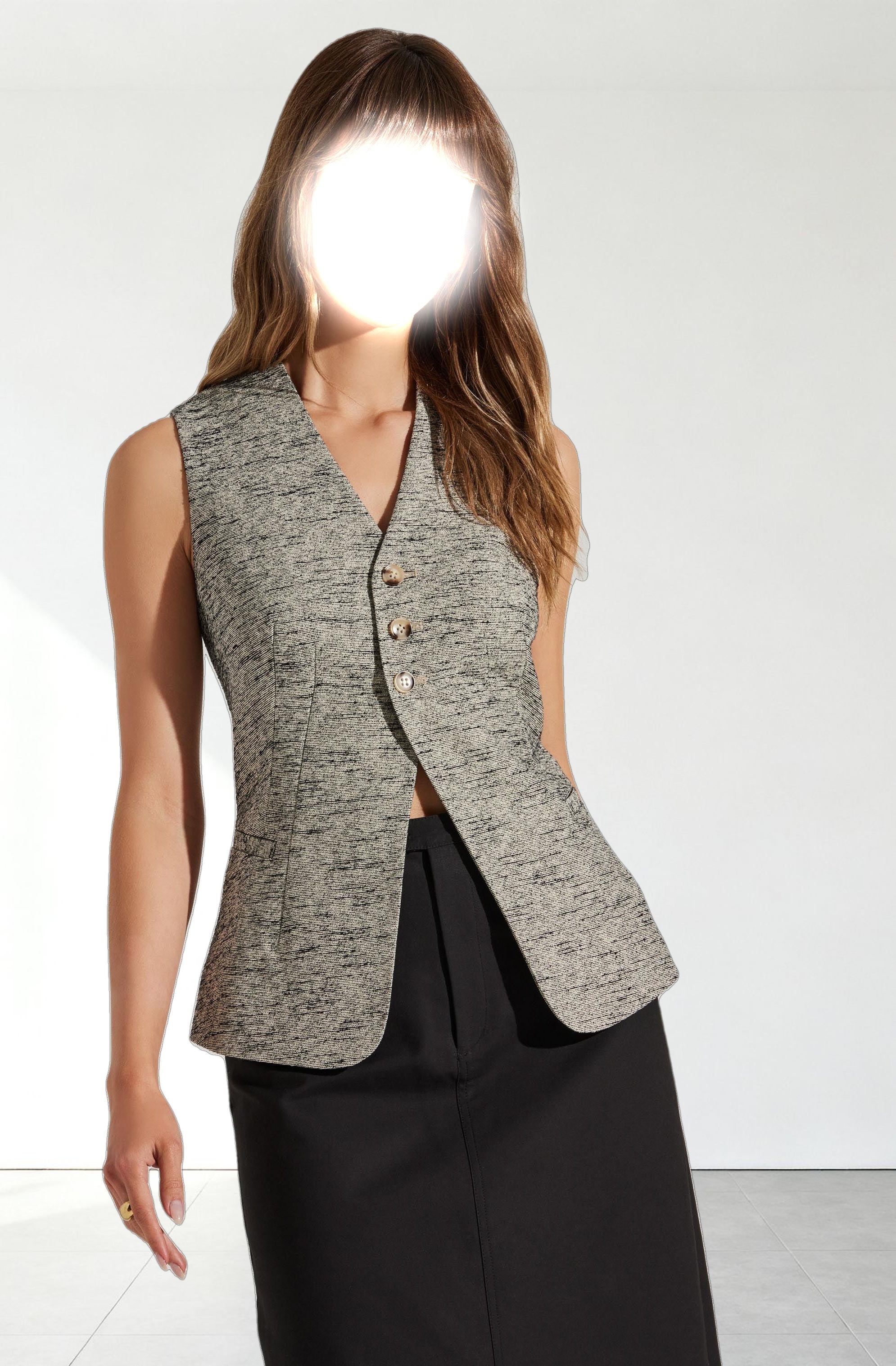 Delphia Longline Vest