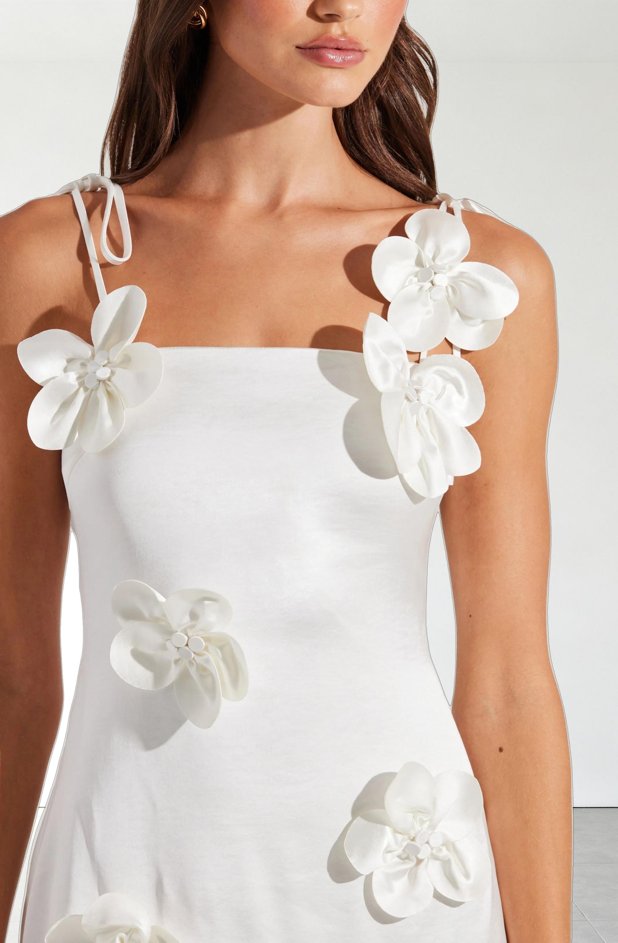 Cerelia 3D Floral Mini Dress