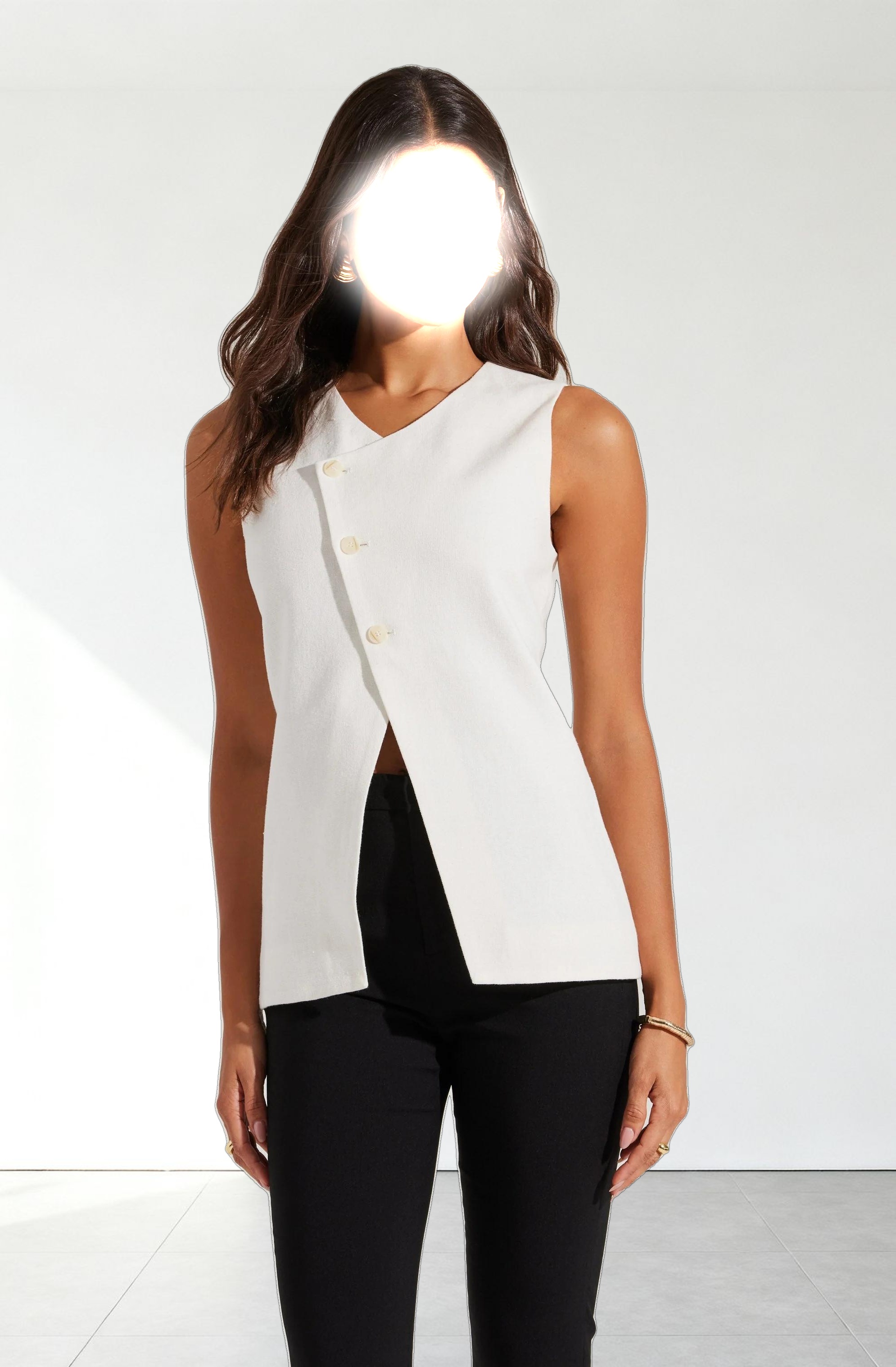 Sonja Asymmetrical Vest