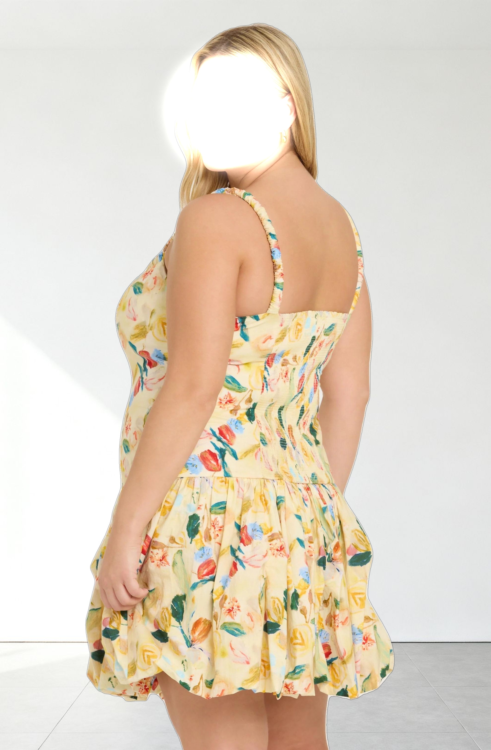 Keyla Drop Waist Bubble Dress