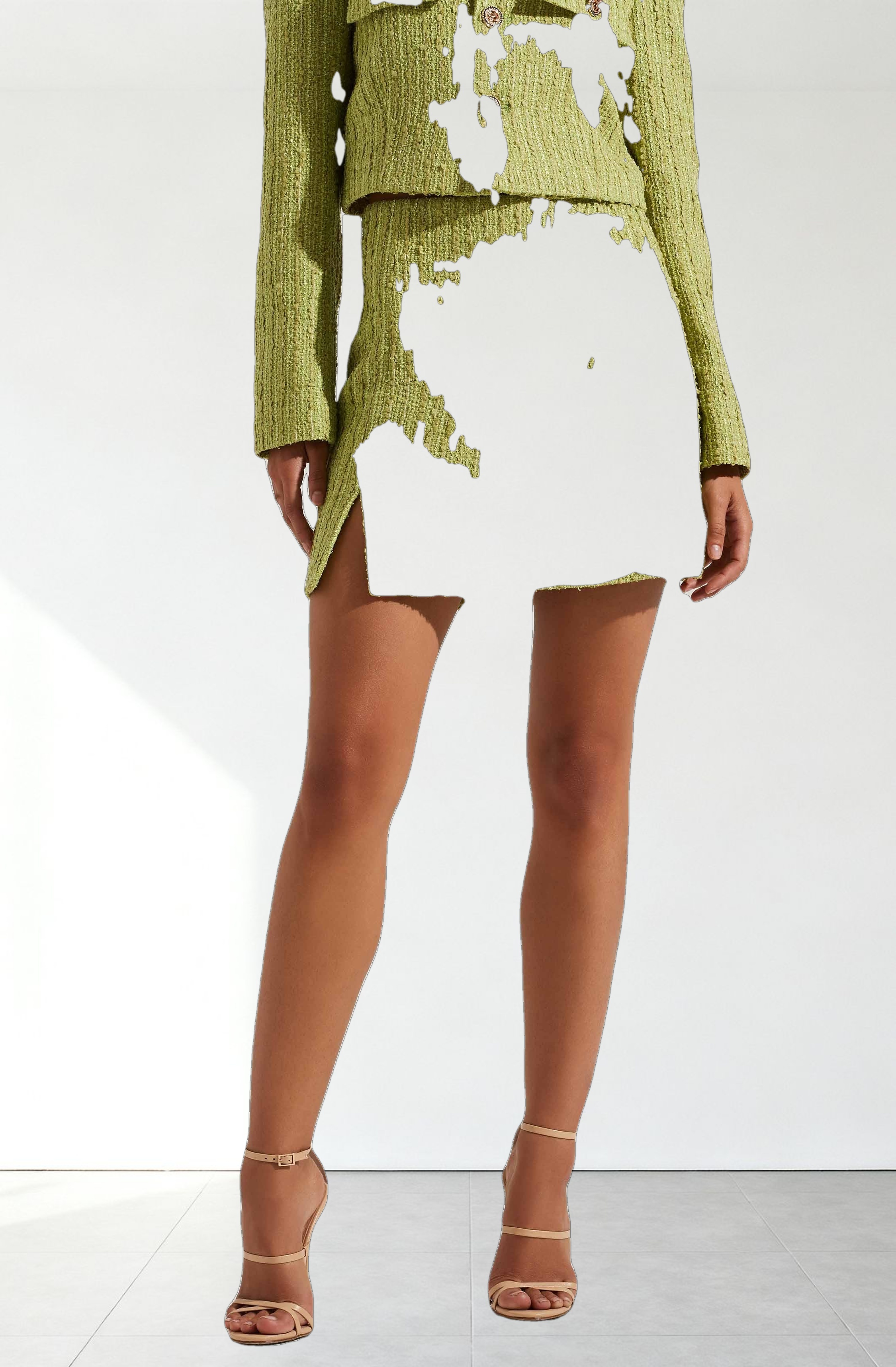 Covina Tweed Mini Skirt