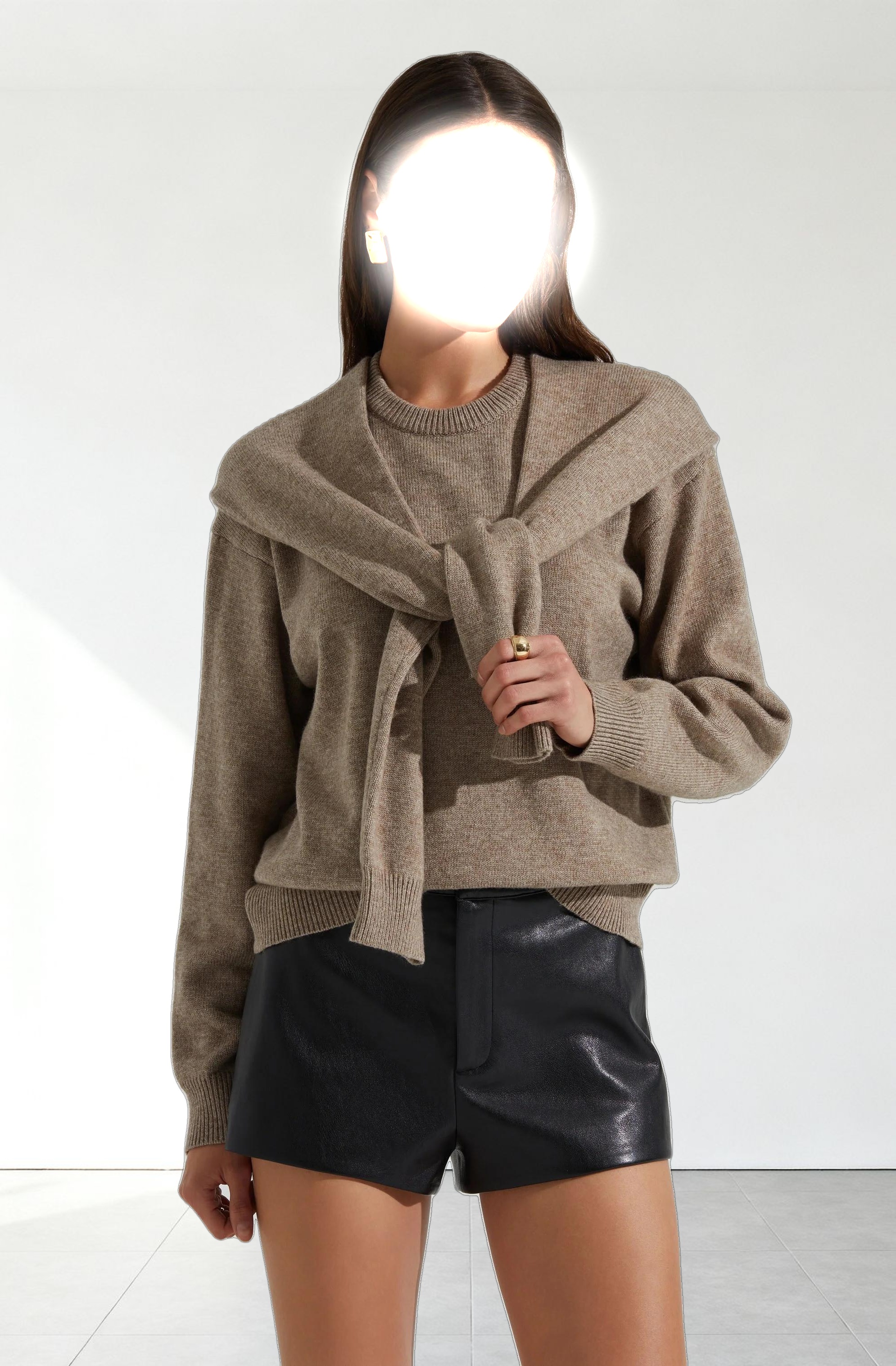 Delrin Double Layered Sweater