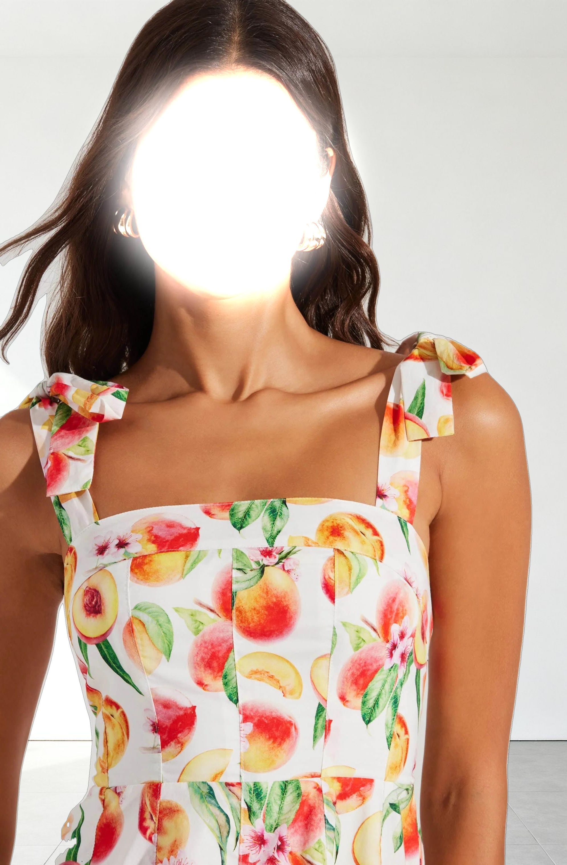 Tinesha Bow Strap Mini Dress