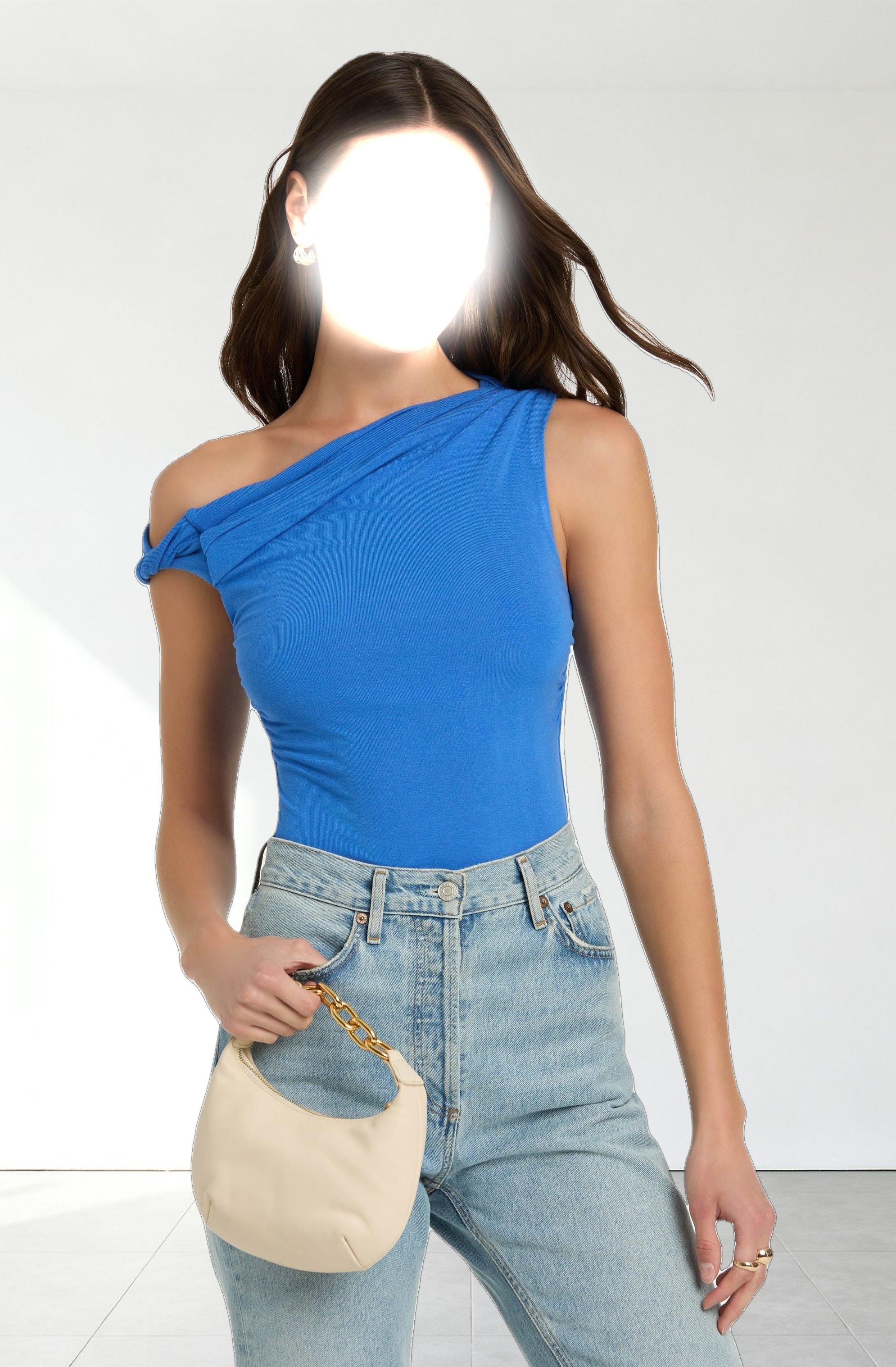 Fiora Asymmetrical Bodysuit