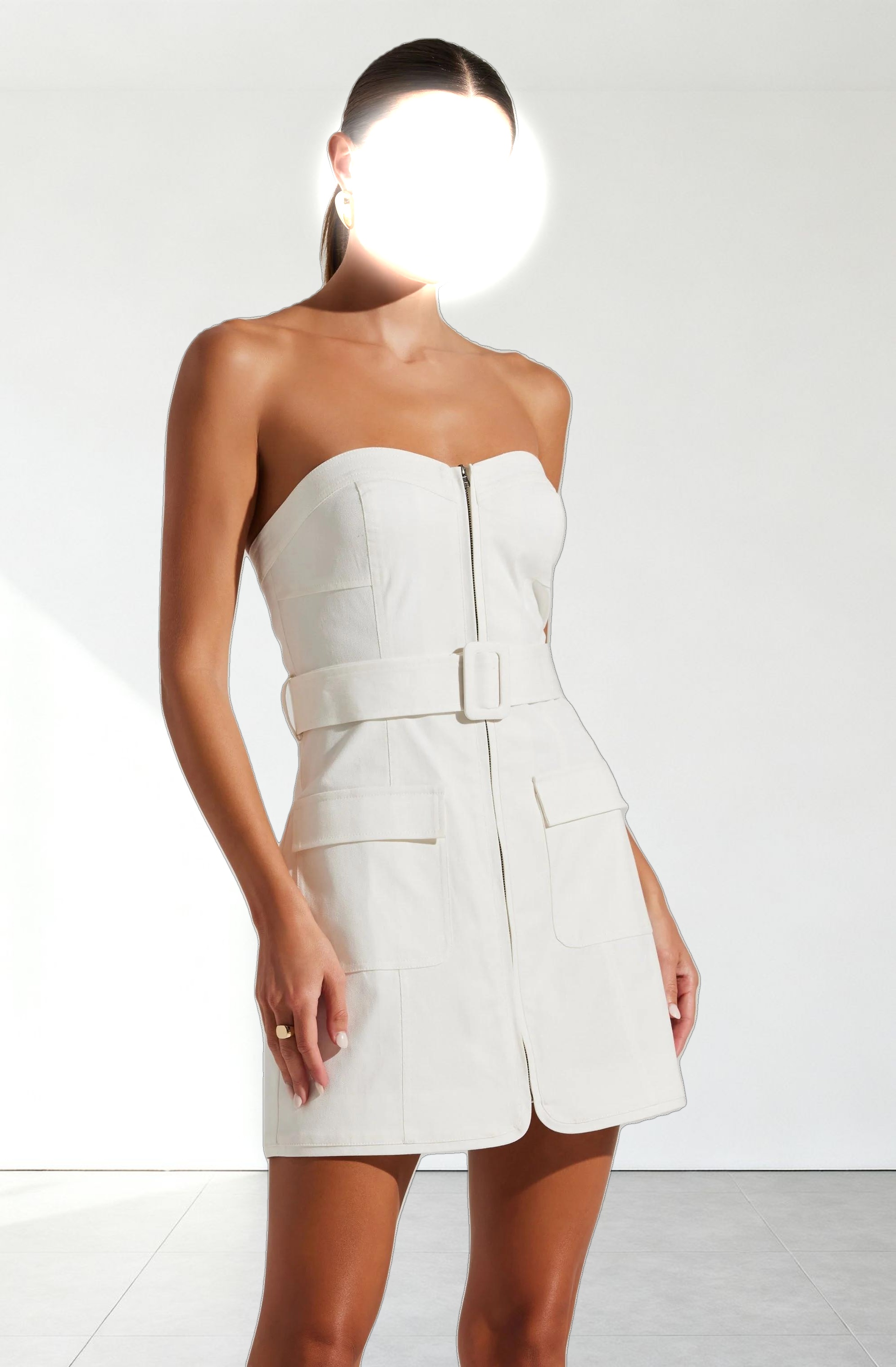 Deniz Strapless Mini Dress