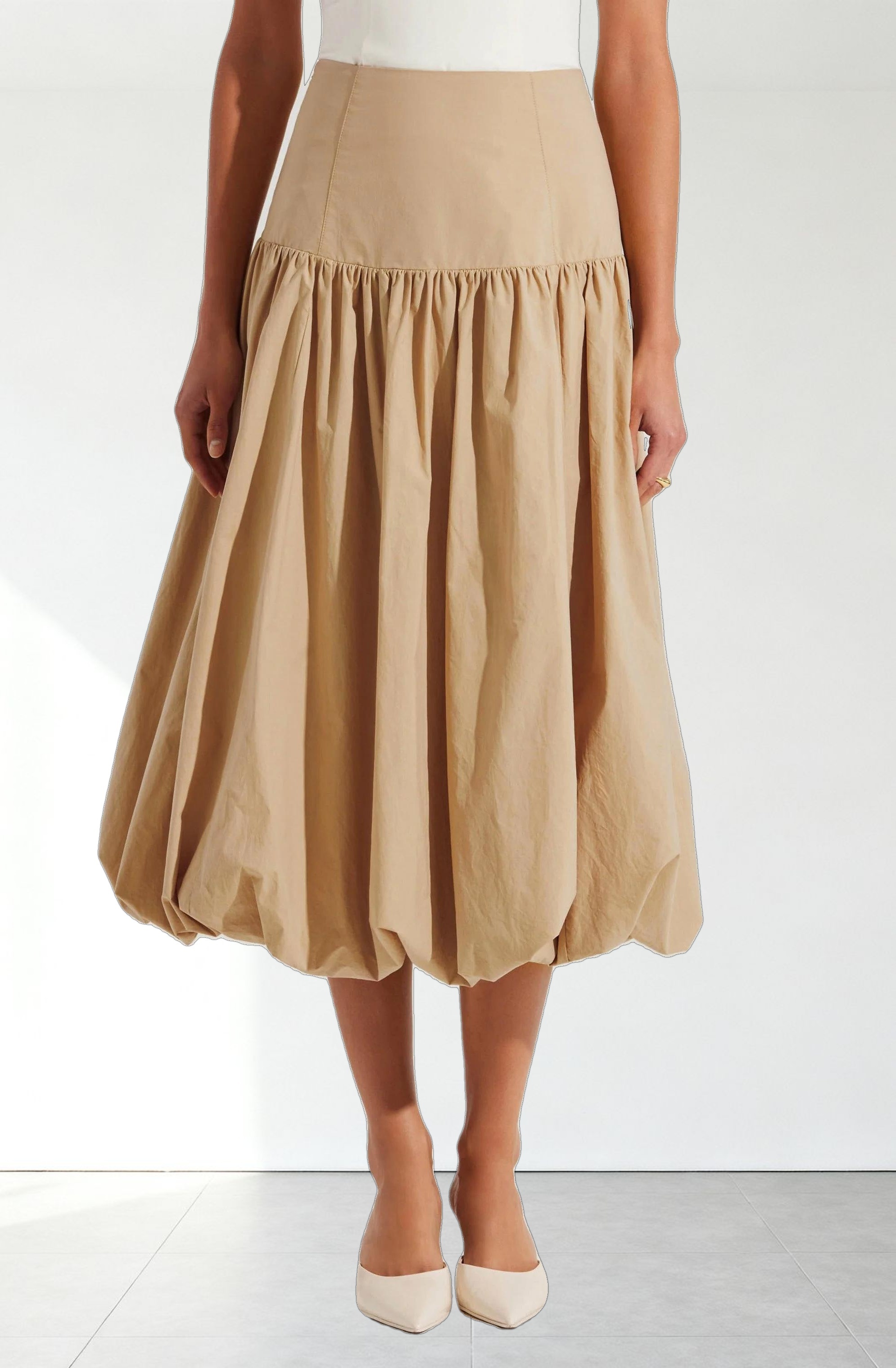 Laryn Drop Waist Bubble Skirt