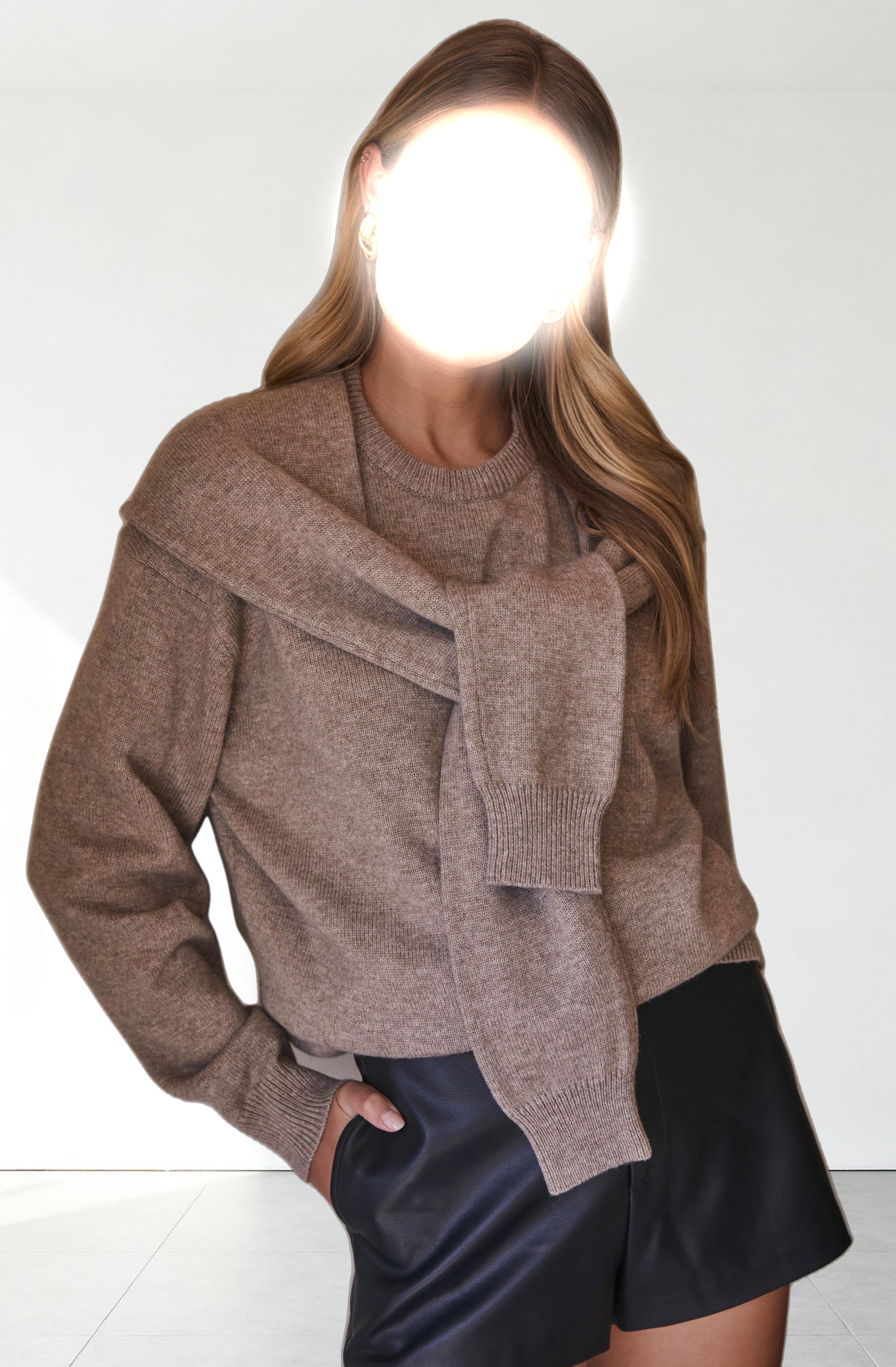 Delrin Double Layered Sweater
