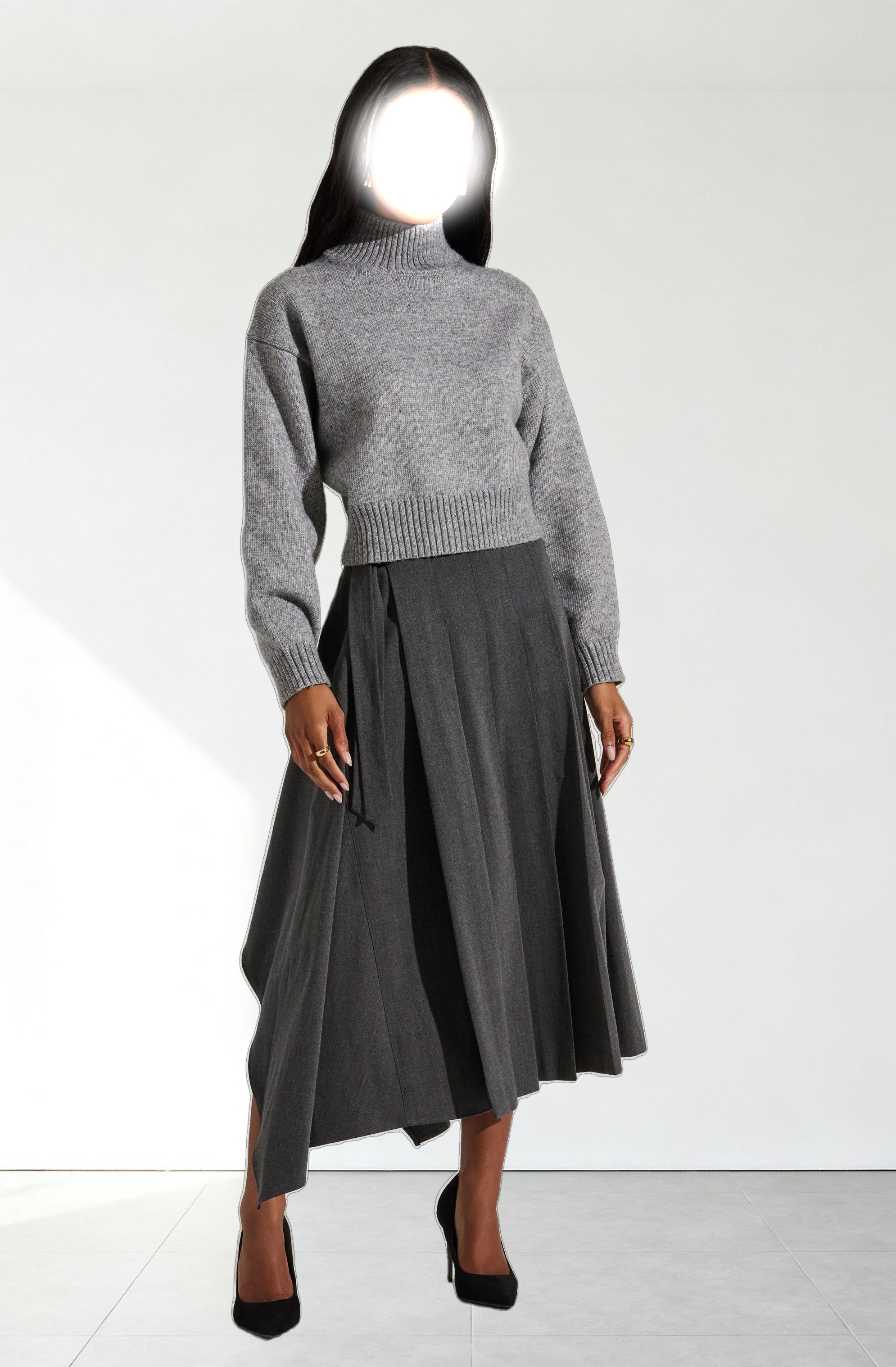 Fiala Mock Neck Sweater