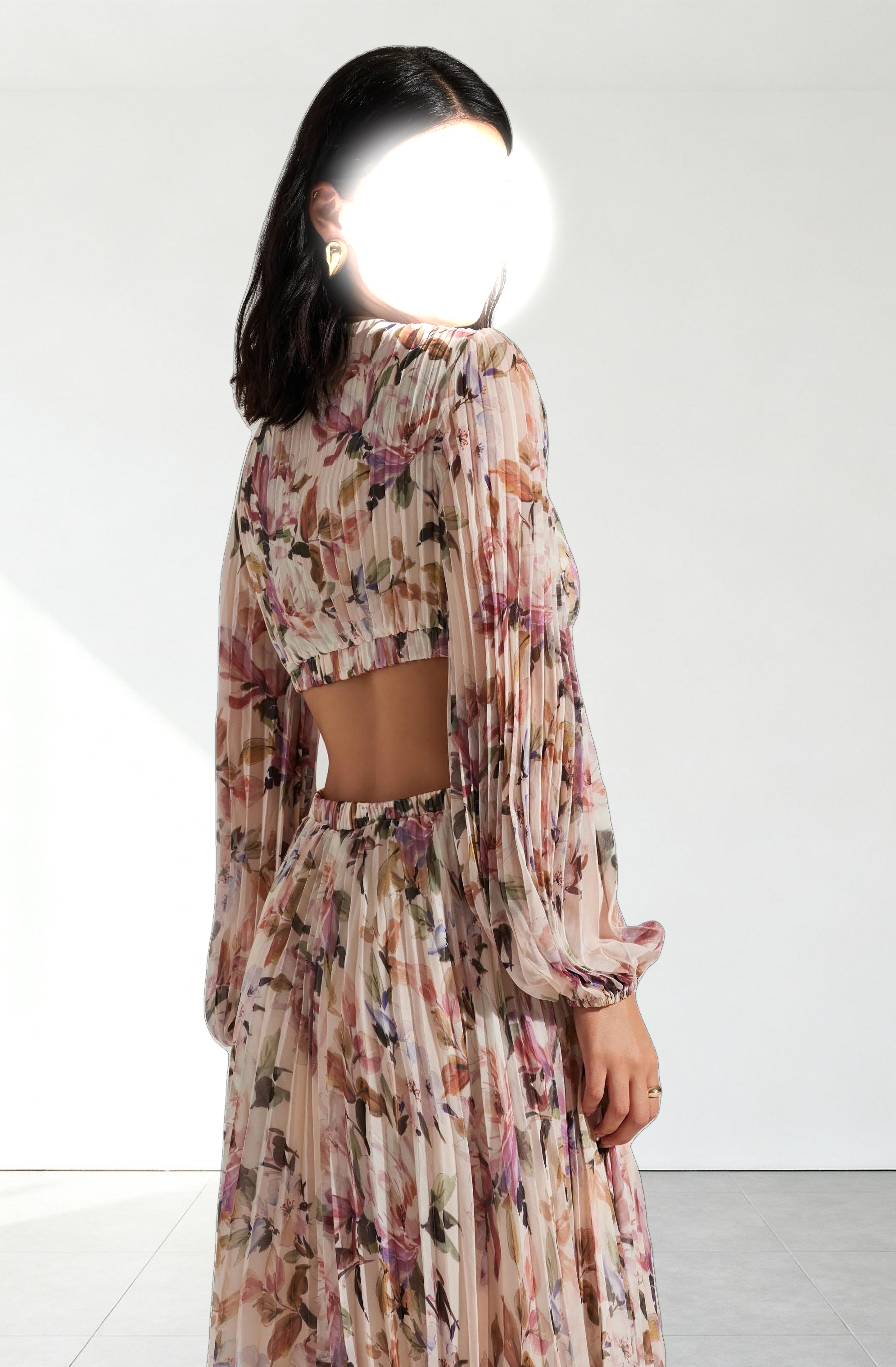 Revery Floral Long Sleeve Maxi Dress