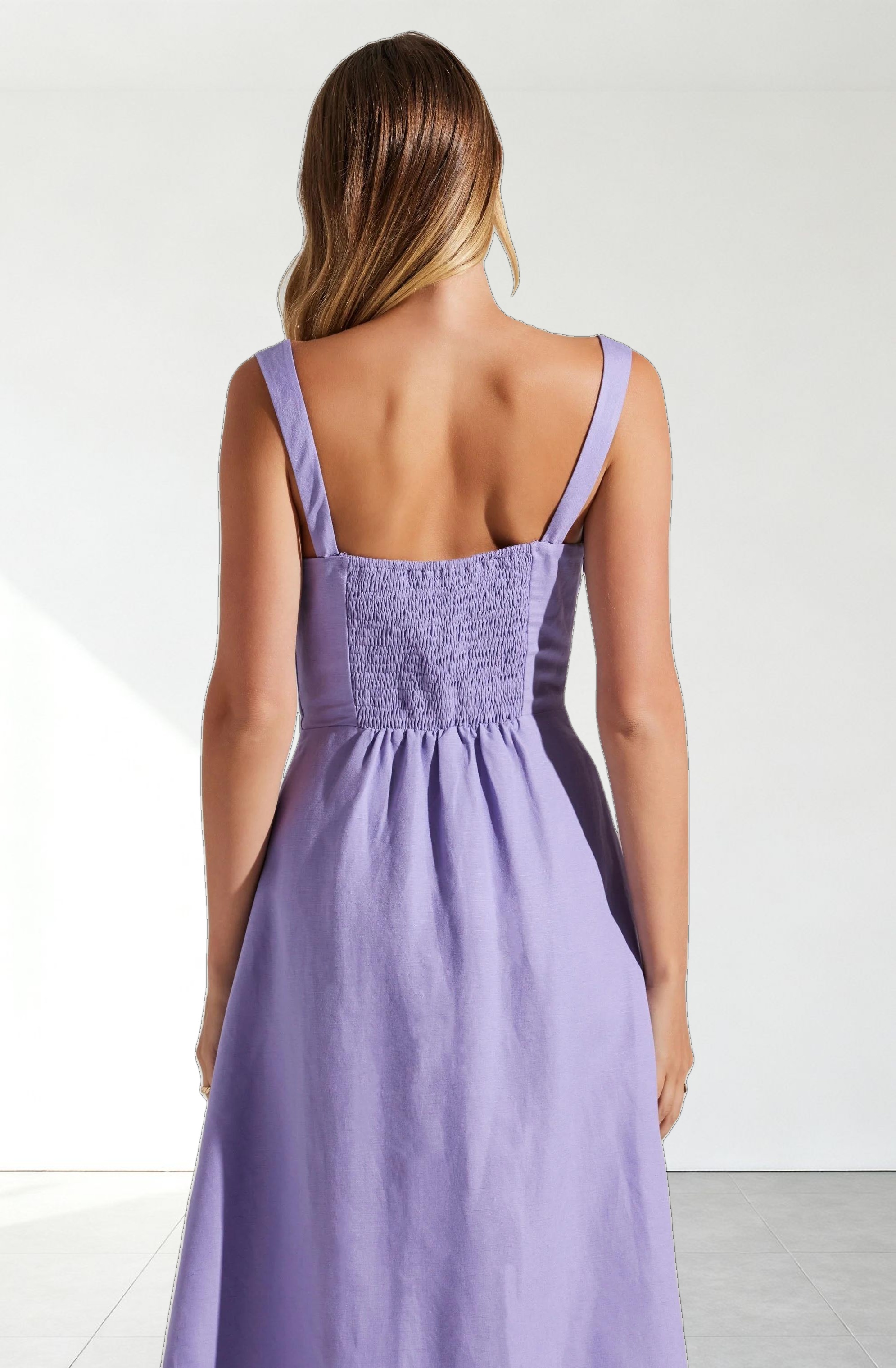 Estella Corset Midi Dress