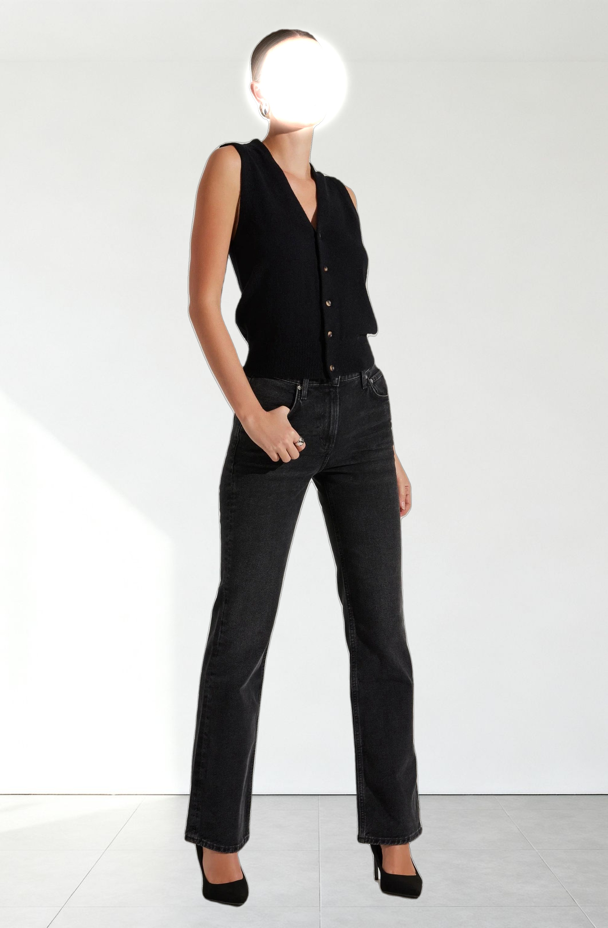 Eira Button-Up Sweater Vest