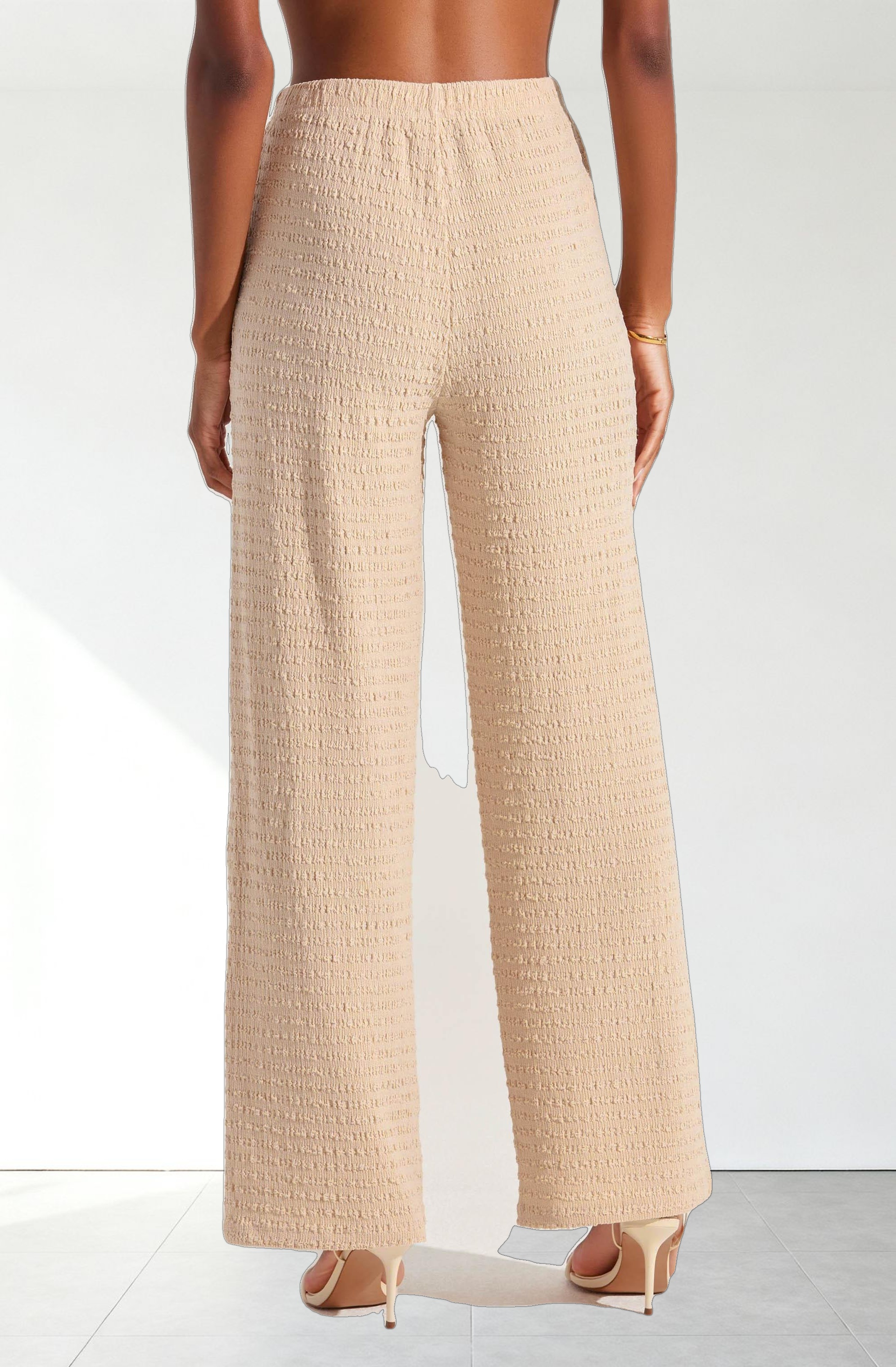 Keir Textured Knit Pants