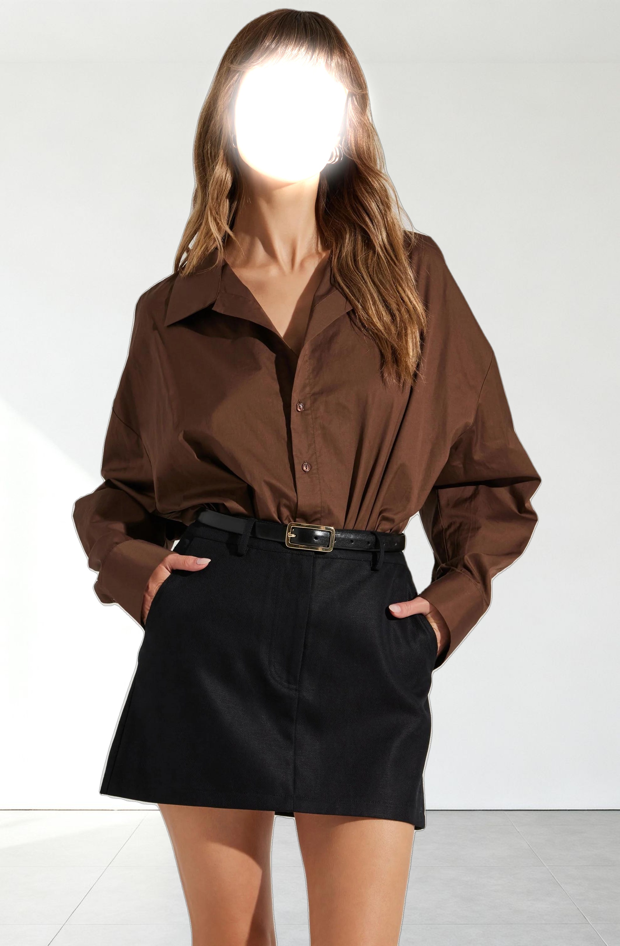 Sahana Button-Up Shirt Bodysuit