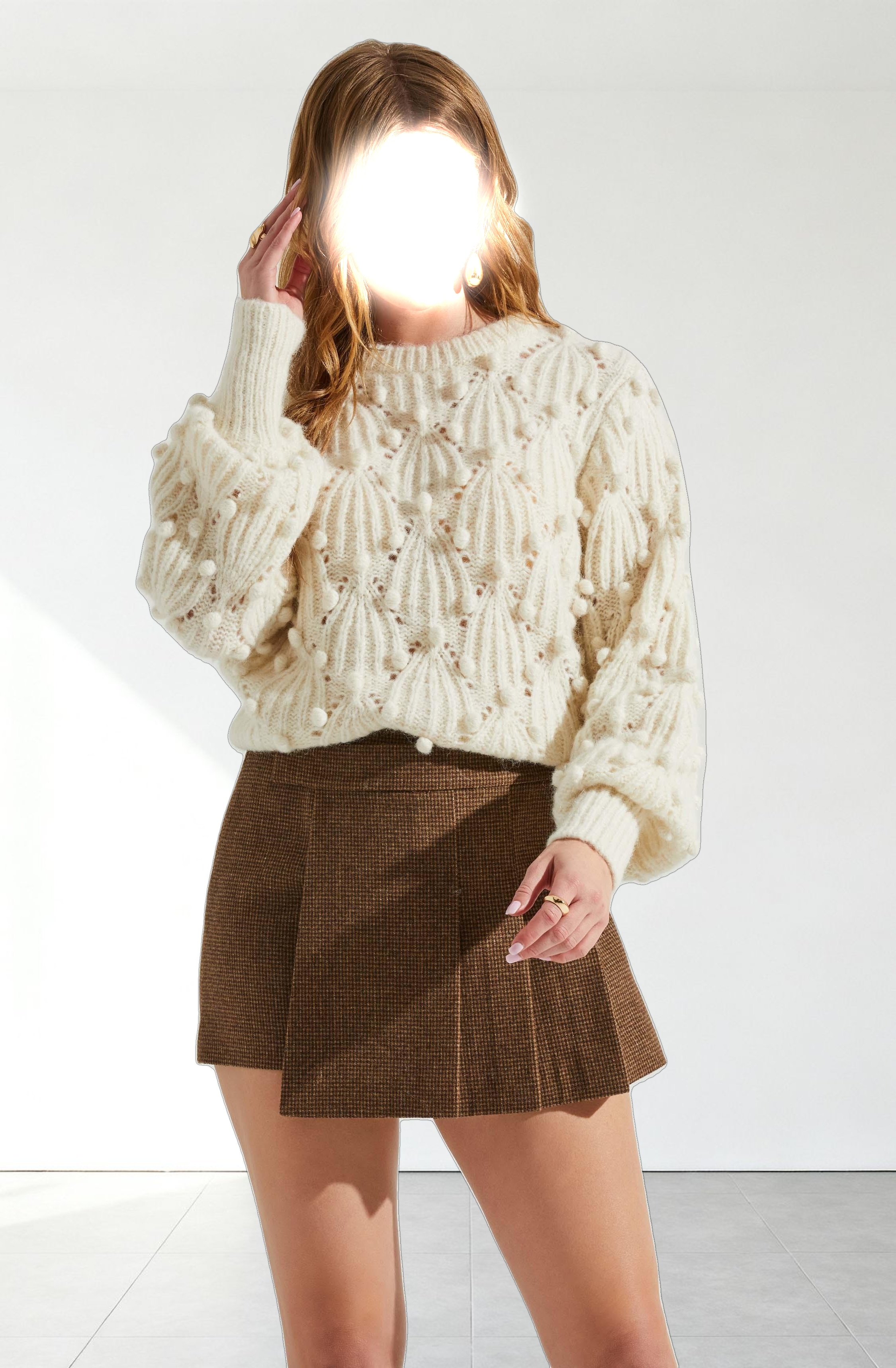 Lexi Pom Pom Embellished Sweater