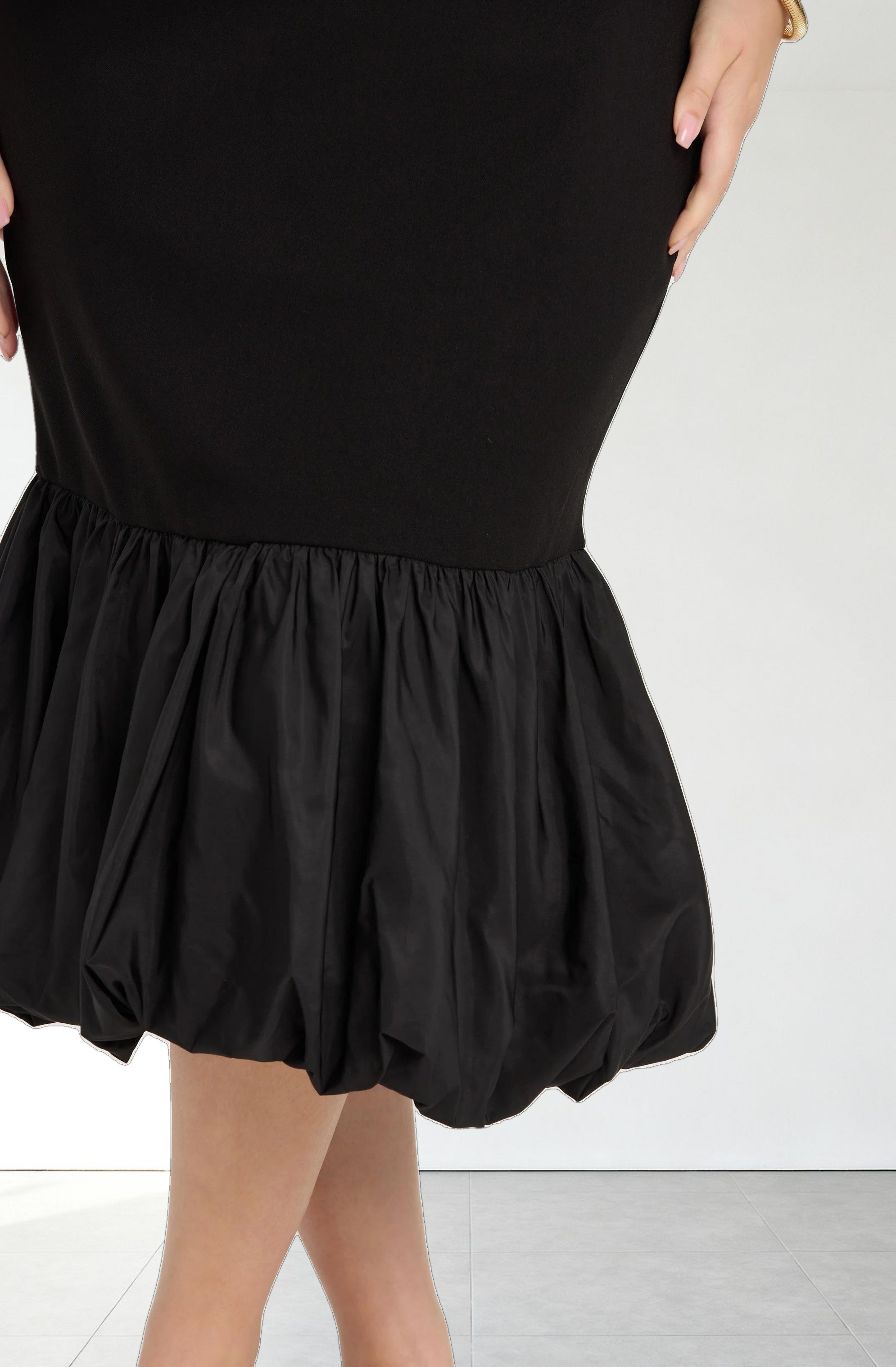 Brittnea Bodycon Bubble Hem Dress