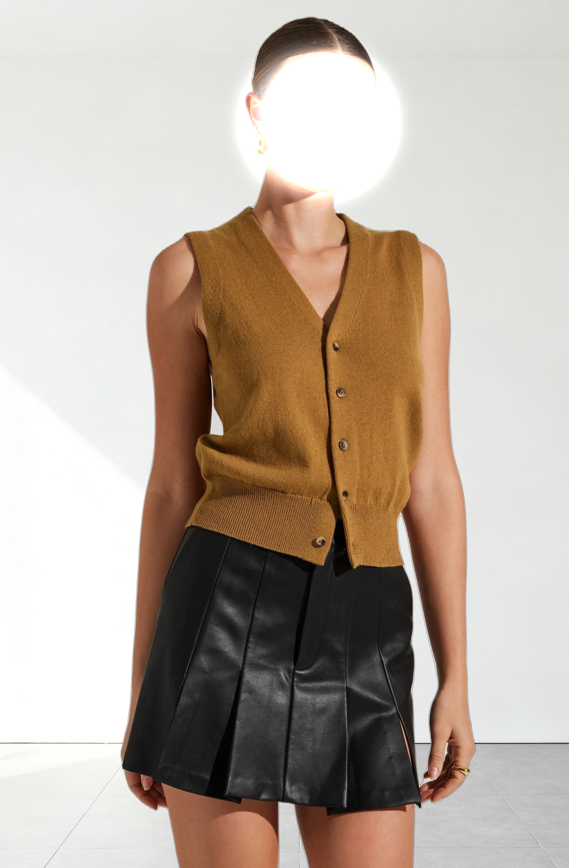 Eira Button-Up Sweater Vest