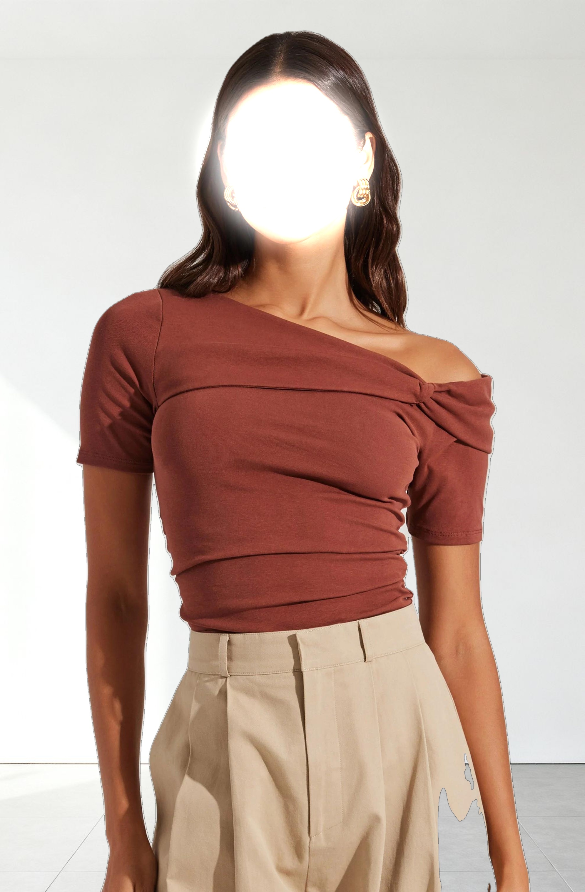 Saylah Off Shoulder Twist Top