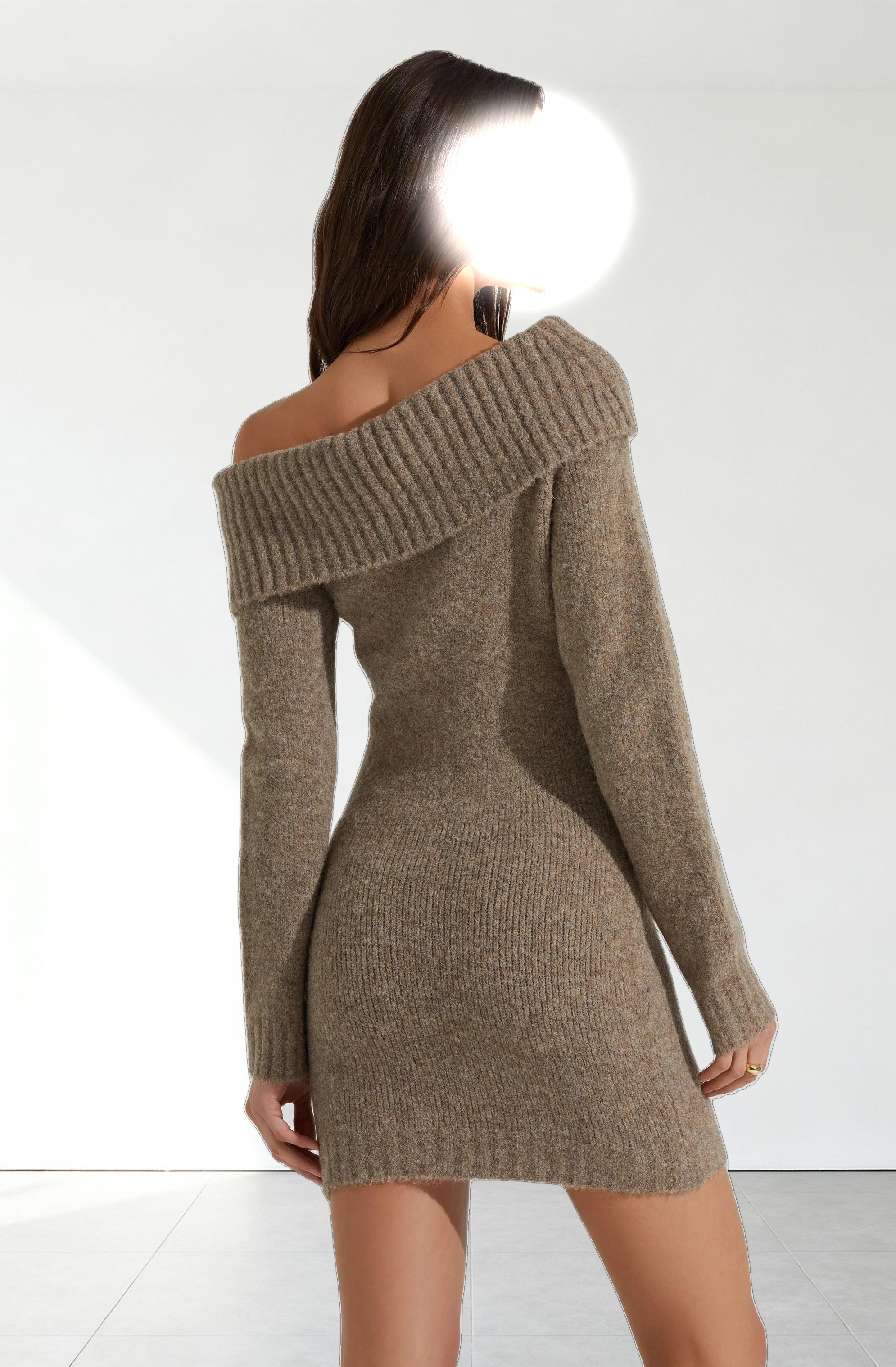 Leya Off Shoulder Sweater Dress